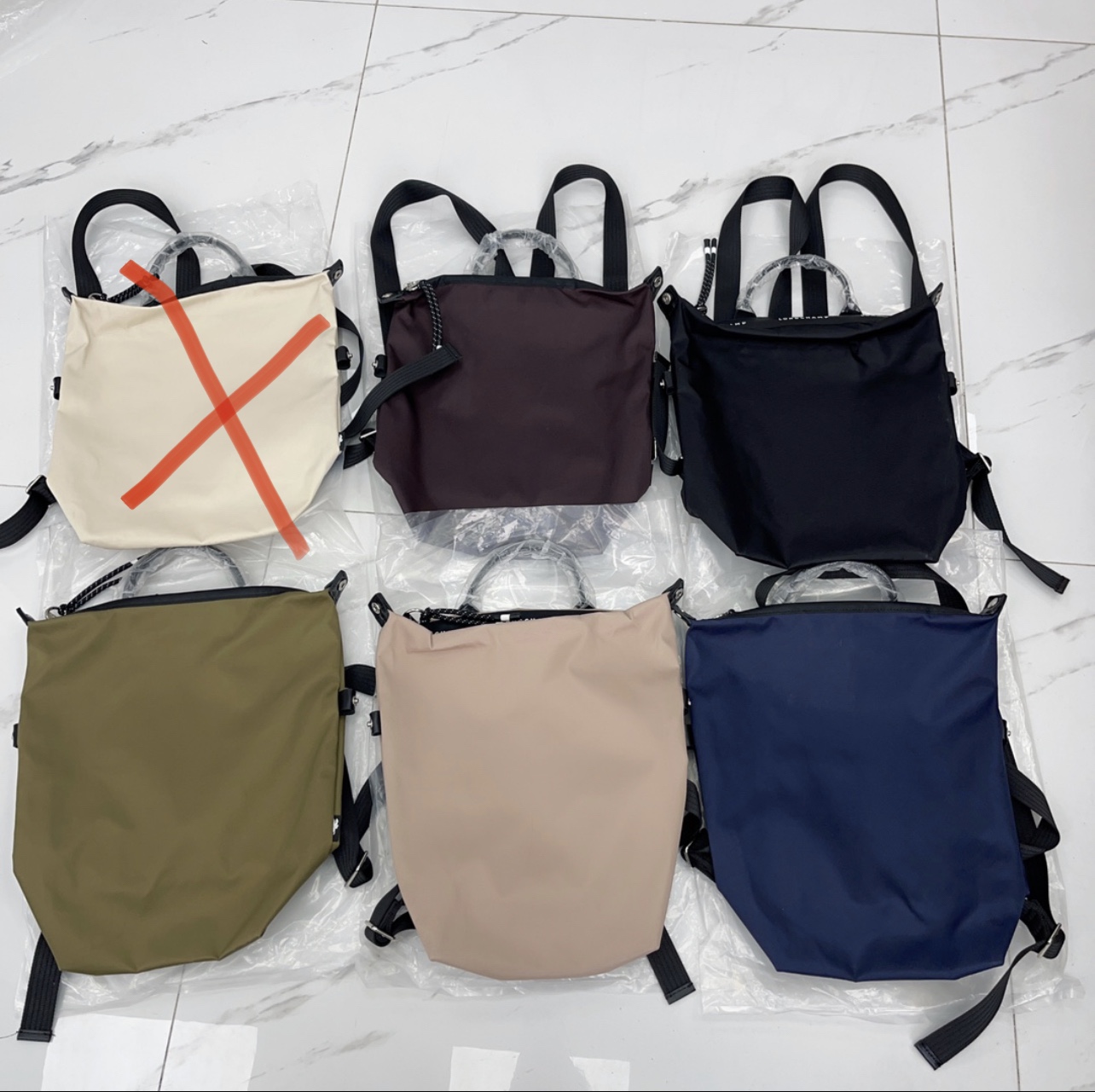 Longchamp sacs Sac À Dos Réplique de vente en ligne
 Nylon Série printemps