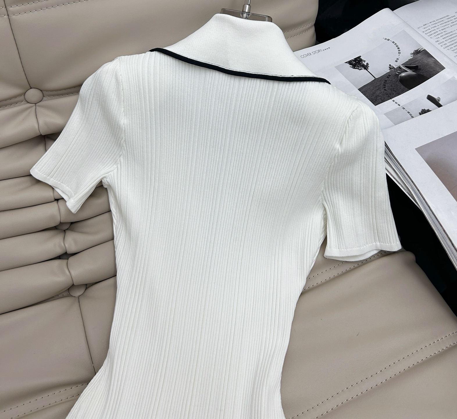 25Ss夏季新款 polo衫收腰针织连衣裙👗独家开发！高版出品！超爱简约时髦风！修身显瘦的版型，女神必备
