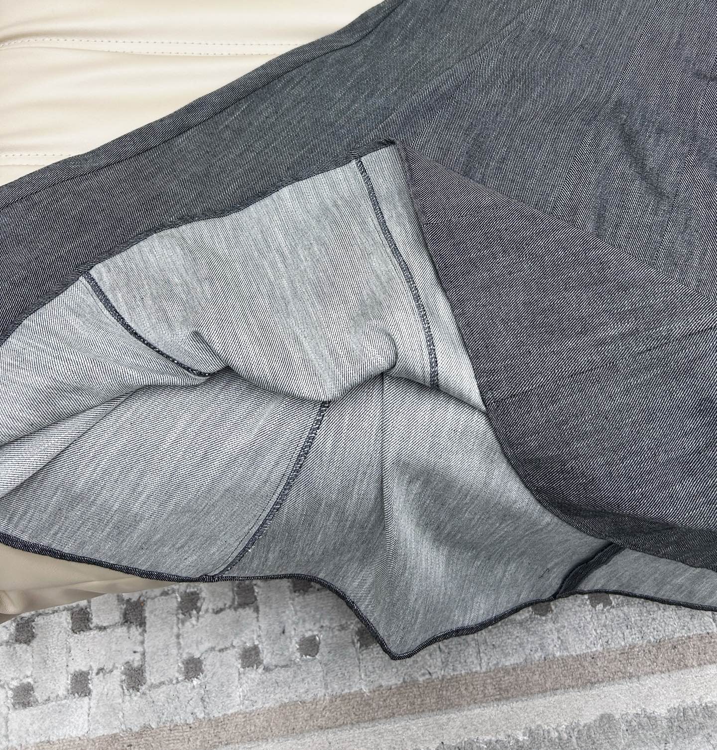 Elegant Texture Grey Cami Dress - Slim Fit, Versatile Style, All-Season Wear 5 i1744371629046 4406 0 3
