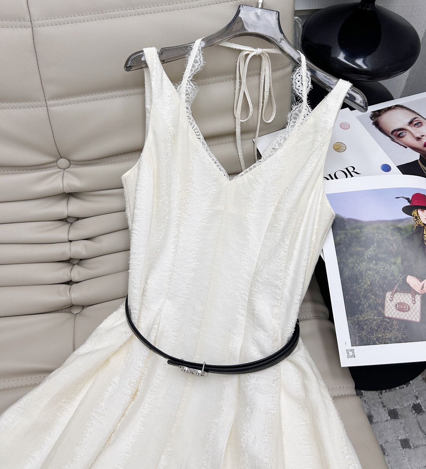 Elegant V-Neck Sleeveless Dress - Slim Fit & Premium Fabric, S-L 3 i1745911385536 7842 0 1