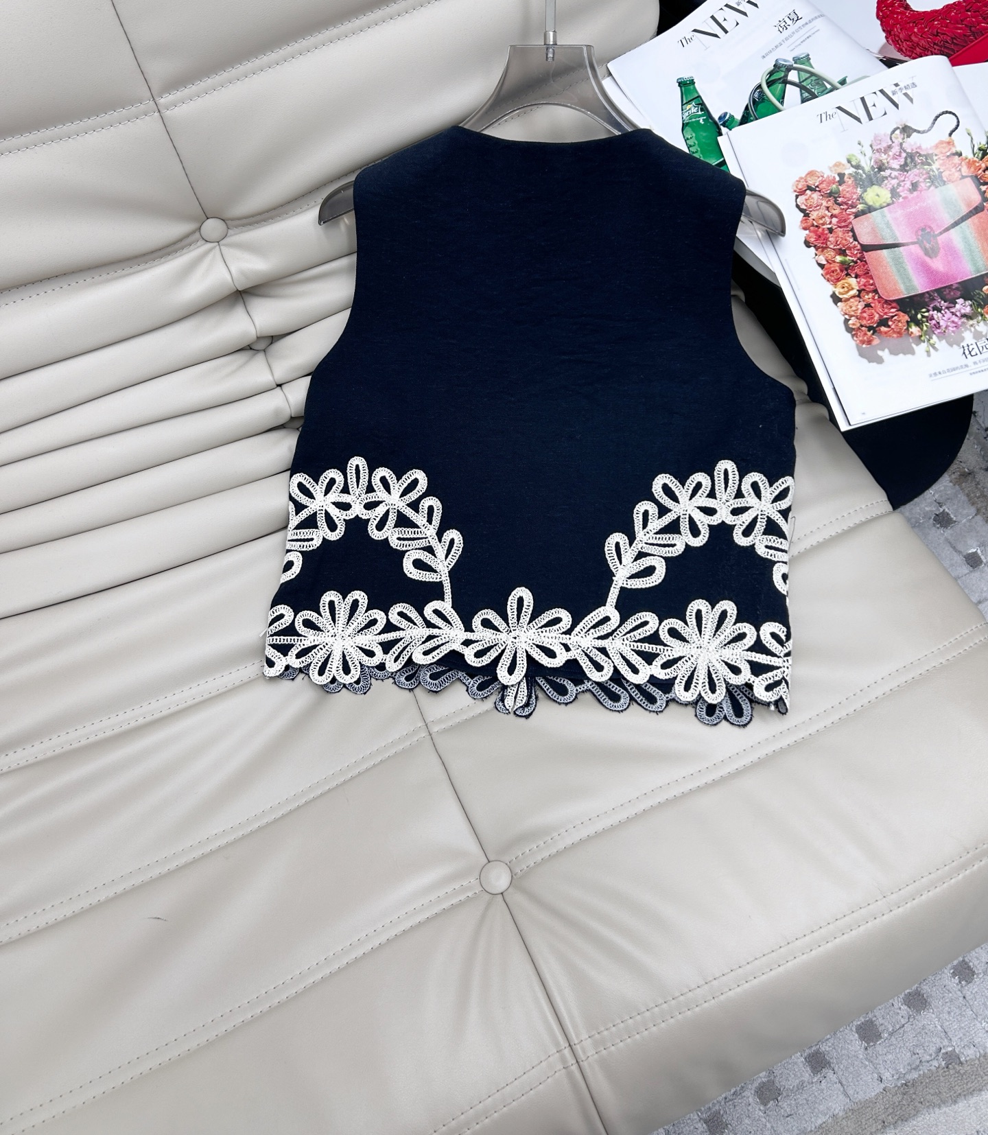 Embroidered Linen Vest Set - Sleeveless Top and Skirt Two-Piece Outfit 7 i1746964948400 8378 0 5