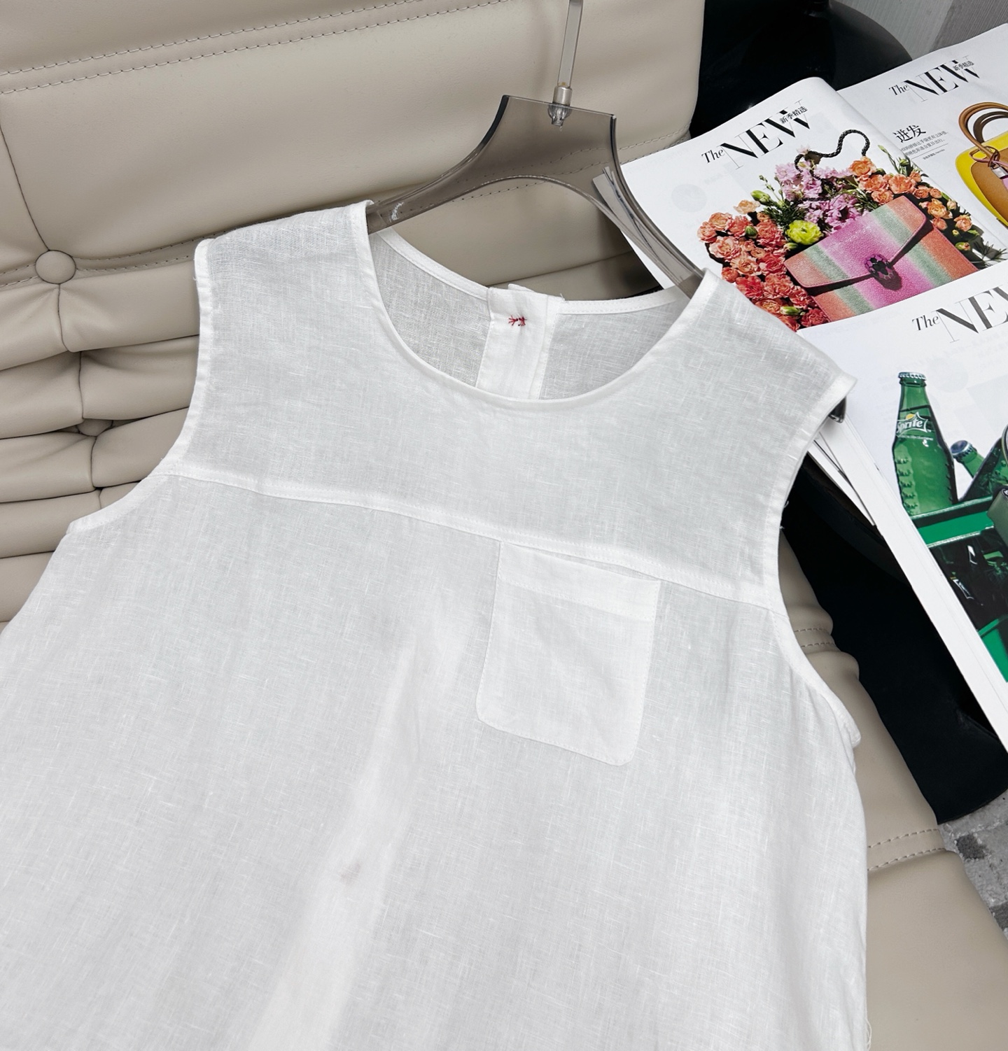 Linen Vest and Shorts Set - Relaxed Fit, Minimalist Design, High-End Style 4 i1747911831273 2039 0 2