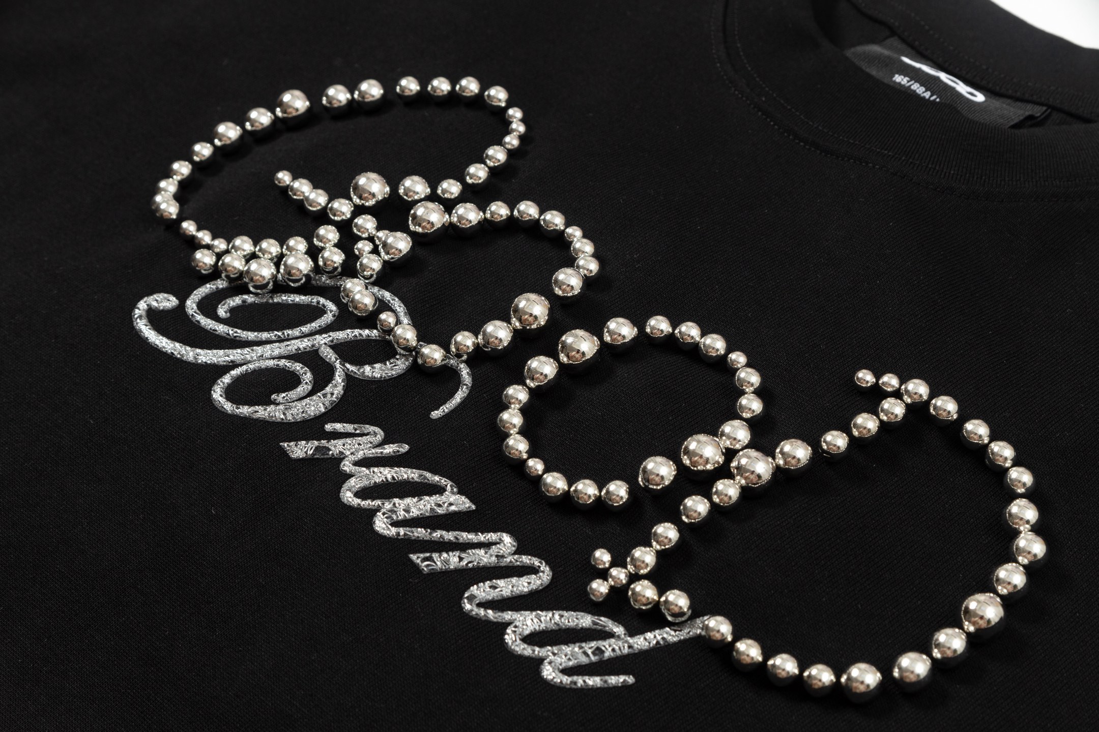 GOOD BRAND 25ss 电镀烤瓷珍珠字母短袖-Chinese UA Cheap High Quatity Brand Clothes Bags handbags Sneakers wholesale wholesaler seller from China Factory suppliers Fashion Clothing Shoes best Quality Beautiful Price GOOD BRAND 25ss 电镀烤瓷珍珠字母短袖