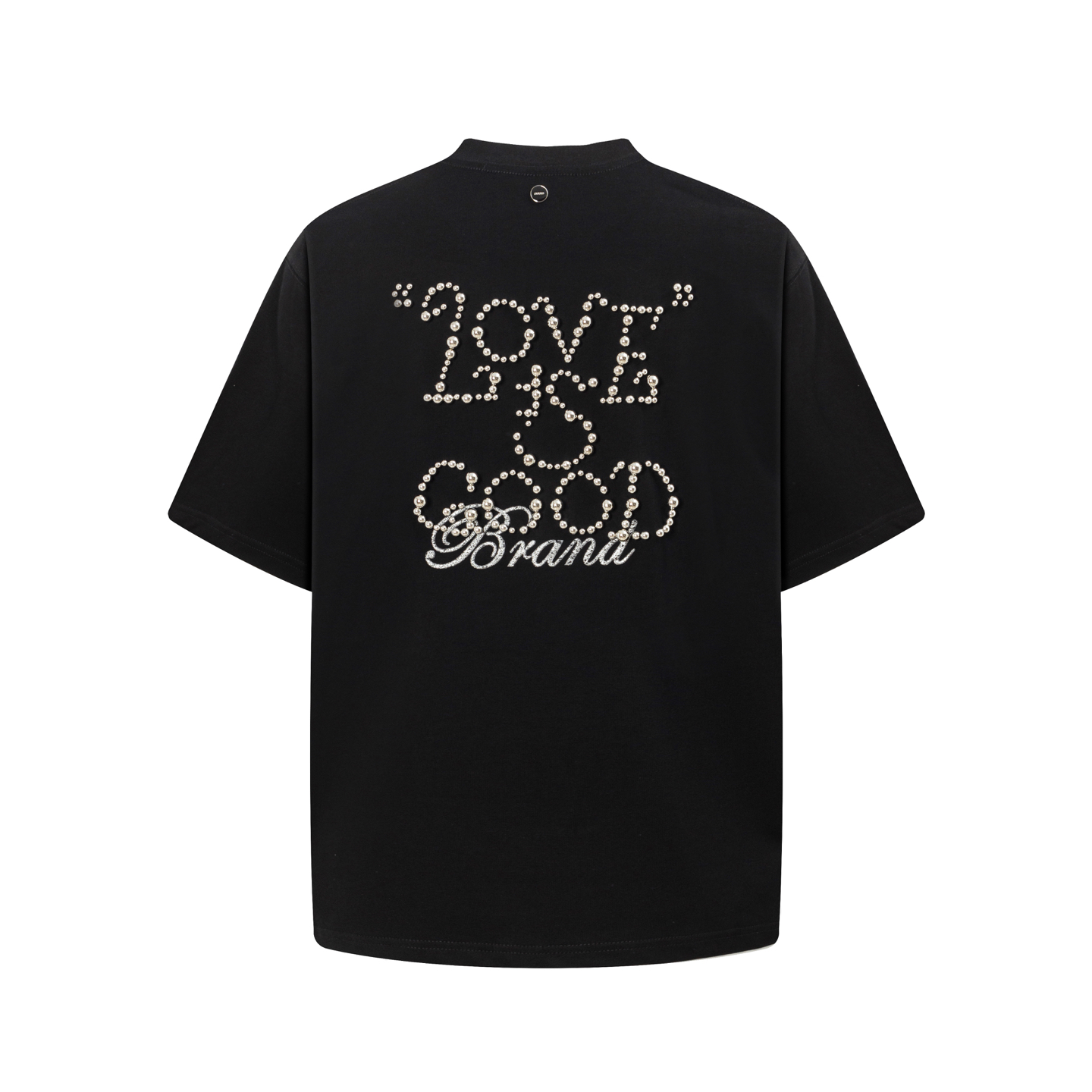 GOOD BRAND 25ss 电镀烤瓷珍珠字母短袖-Chinese UA Cheap High Quatity Brand Clothes Bags handbags Sneakers wholesale wholesaler seller from China Factory suppliers Fashion Clothing Shoes best Quality Beautiful Price GOOD BRAND 25ss 电镀烤瓷珍珠字母短袖