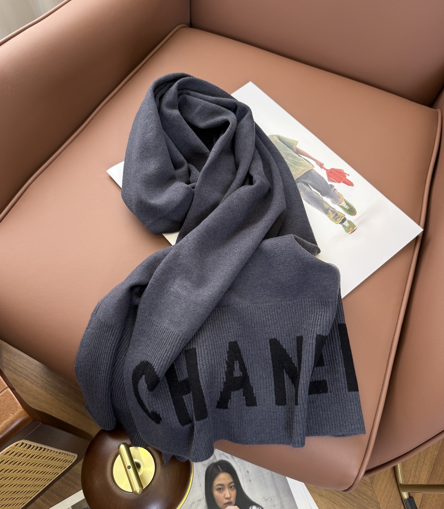 💟【▪Chanel · 香奈儿难得一见的针织单品，温柔配色，超级迷恋❗️气质低调恬静又不失优雅❗️】重点