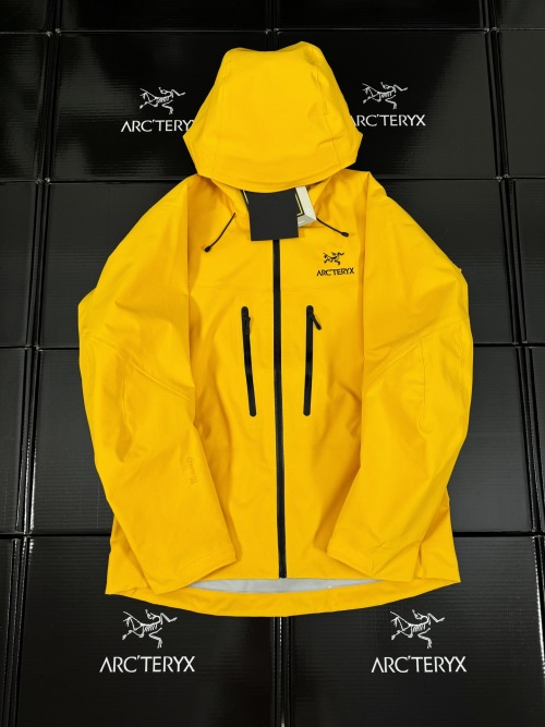 Arc'teryx Alpha SV GORE-TEX Pro Hooded Jacket - Egypt Orange 1 Arc'teryx Alpha SV GORE-TEX Pro Hooded Jacket - Egypt Orange