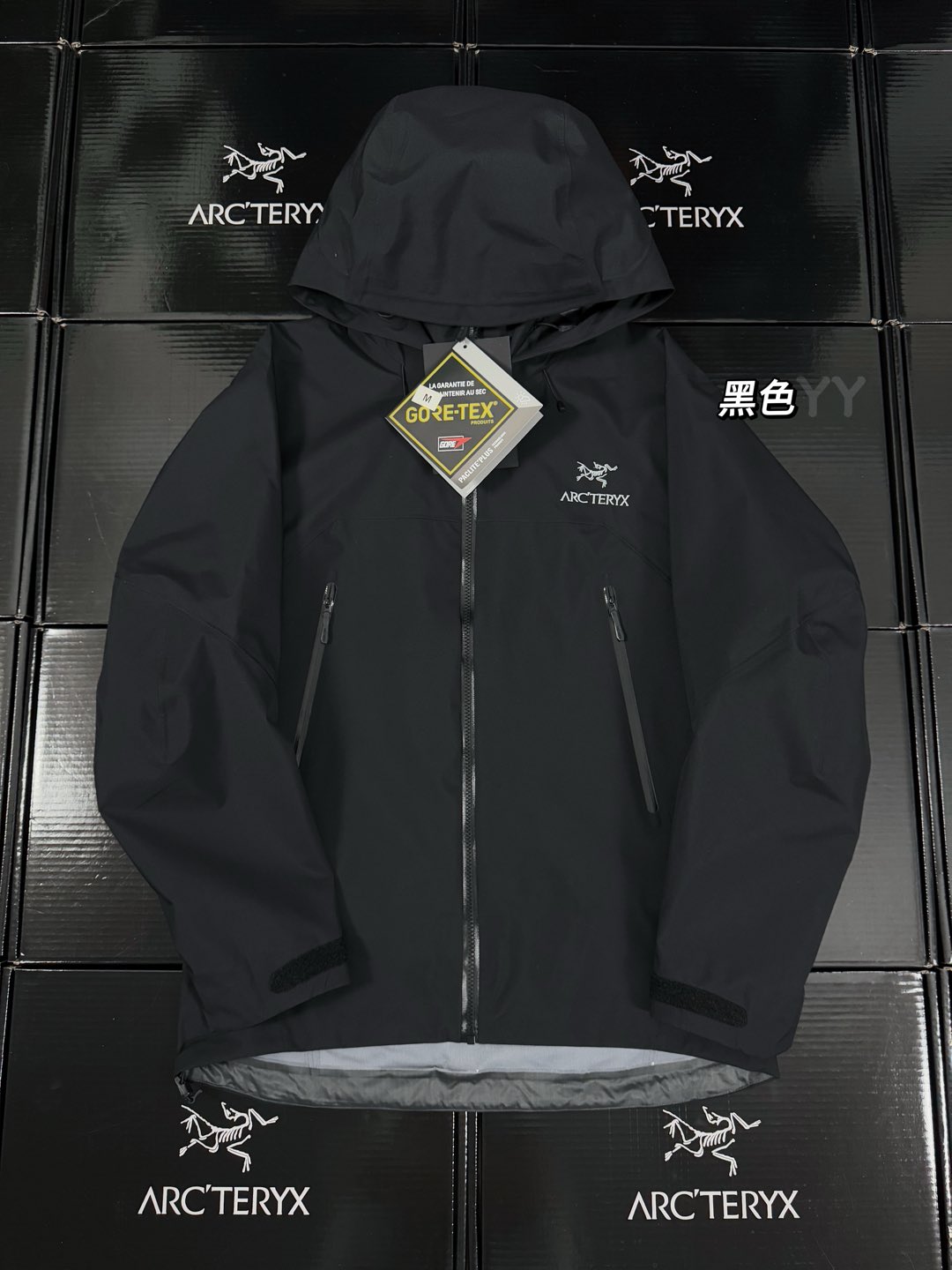 Arcteryx Clothing Coats & Jackets Black Green Grey Orange Splicing