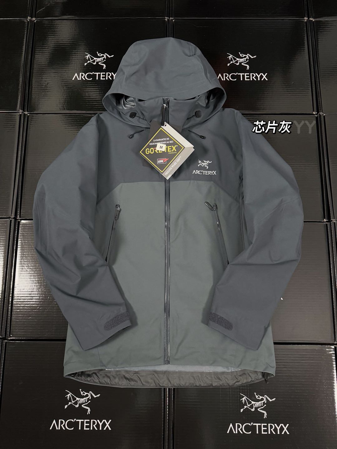 Arcteryx Fashion
 Clothing Coats & Jackets Black Green Grey Orange Splicing