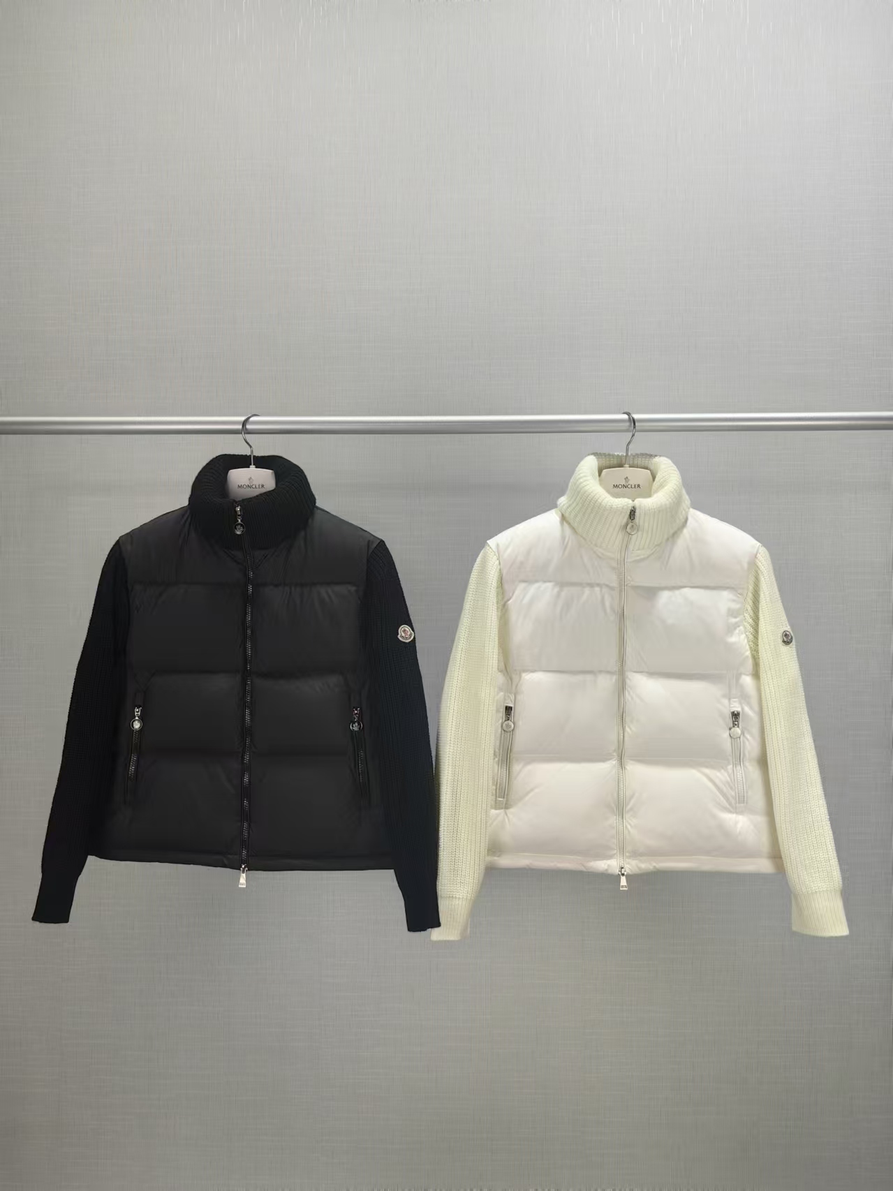 Top Designer replica
 Moncler Clothing Coats & Jackets Down Jacket Splicing