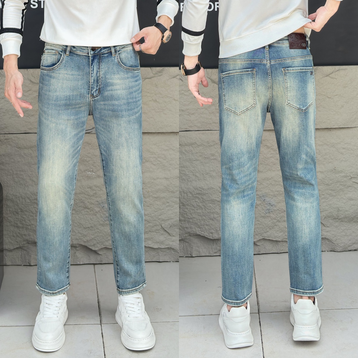 NO:508970,2025 autumn and winter model C [spot direct purchase] No. 6573 nine minutes, code number 28-3837,,alexander wang198609092025秋冬款 C【现货直批】 款号6573九分 码数28-3837,,alexander wang,Men's clothing