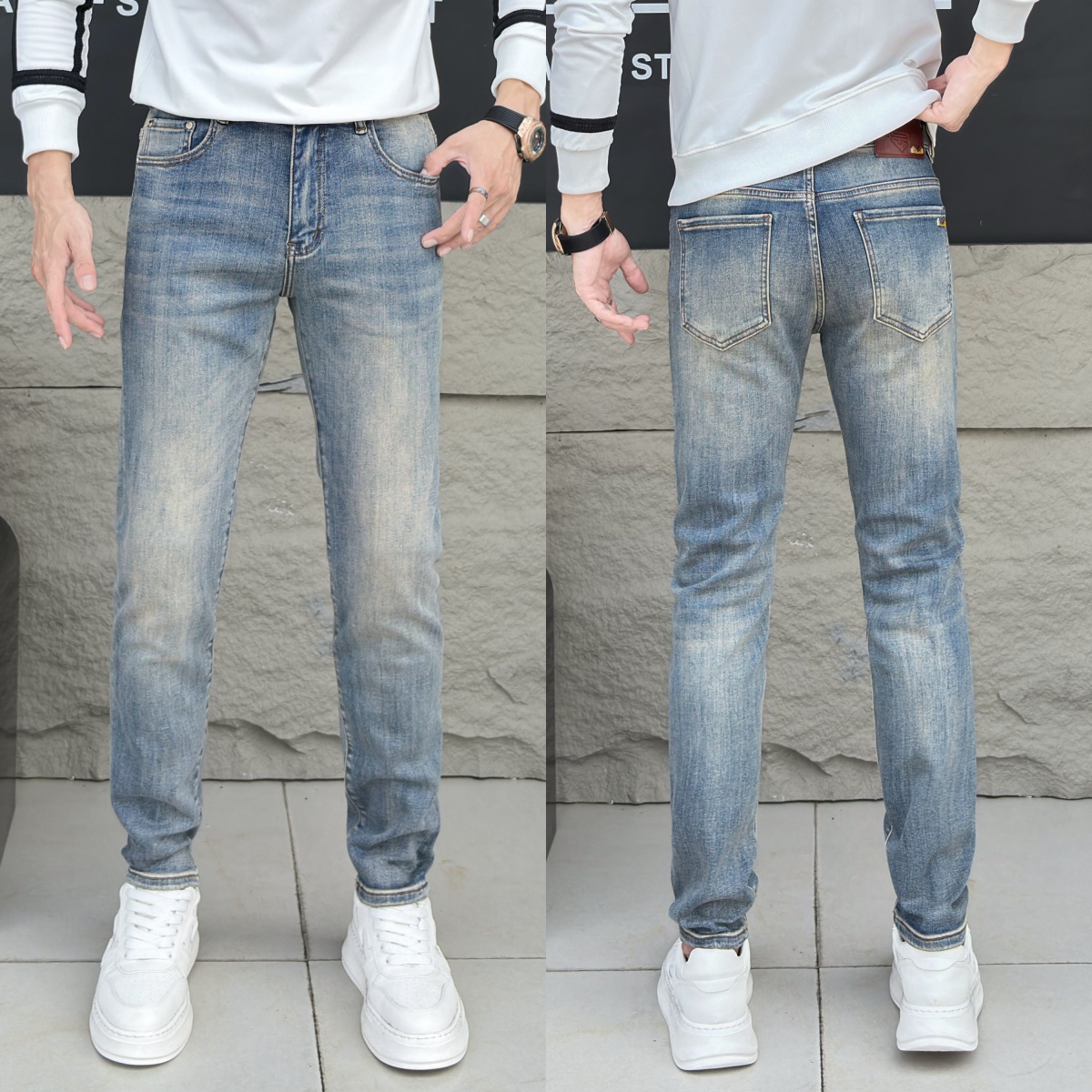 NO:508971,2025 autumn and winter model C [spot direct purchase] No. 6577 Number of codes 28-3837,,alexander wang198609092025秋冬款 C【现货直批】 款号6577 码数28-3837,,alexander wang,Men's clothing