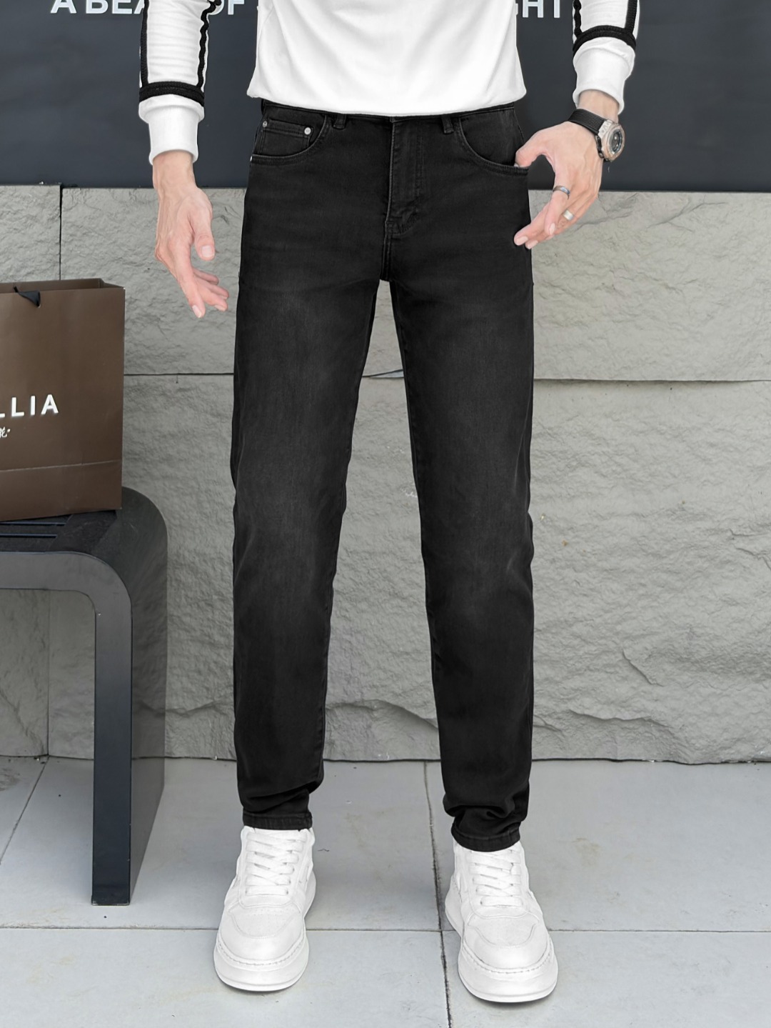 NO:508973,2025 autumn and winter model C [spot direct purchase] No. 6580 Number of codes 28-3837,,alexander wang198609092025秋冬款 C【现货直批】 款号6580 码数28-3837,,alexander wang,Men's clothing