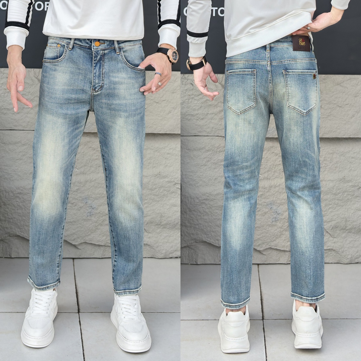 NO:515433,Autumn and winter model C [spot direct purchase] No. 65919 points, code number 28-3837,,alexander wang19860909秋冬款 C【现货直批】 款号6591九分 码数28-3837,,alexander wang,Men's clothing