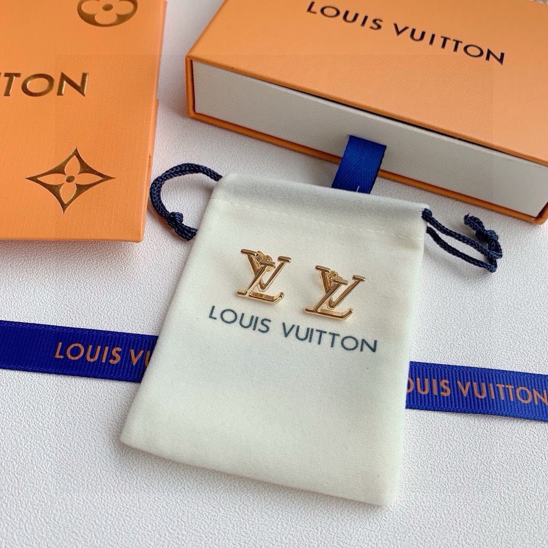 Louis Vuitton Bijoux Boucle D’Oreille Or Unisexe