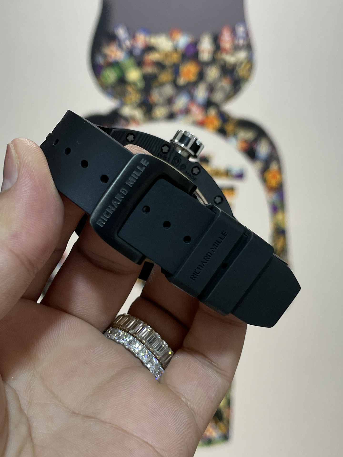 리차드밀 RM066 투르비용 NTPT 카본 TPT 카본 남성 시계 레플리카 44894 Richard Mille 이미지 8