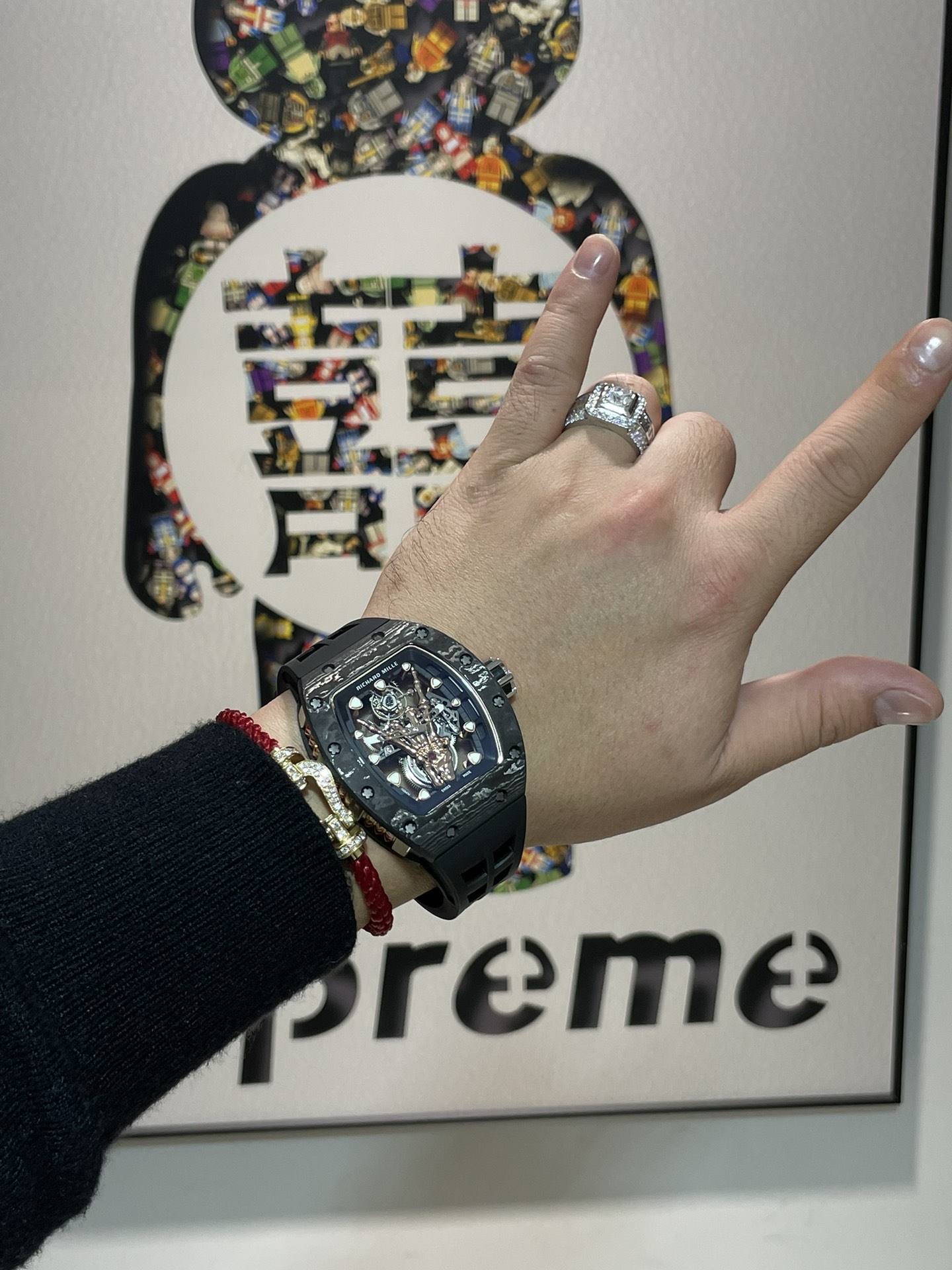 리차드밀 RM066 투르비용 NTPT 카본 TPT 카본 남성 시계 레플리카 44894 Richard Mille 이미지 11