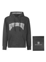 Givenchy Clothing Hoodies Black Blue Embroidery Unisex Women Cotton Knitting Hooded Top