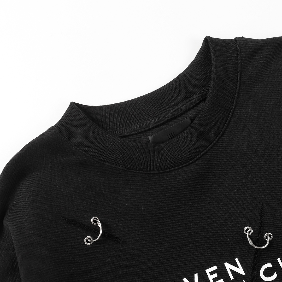 Givenchy Golden Lock Print T-Shirt Collection – CJCR#G13 - 图片 3