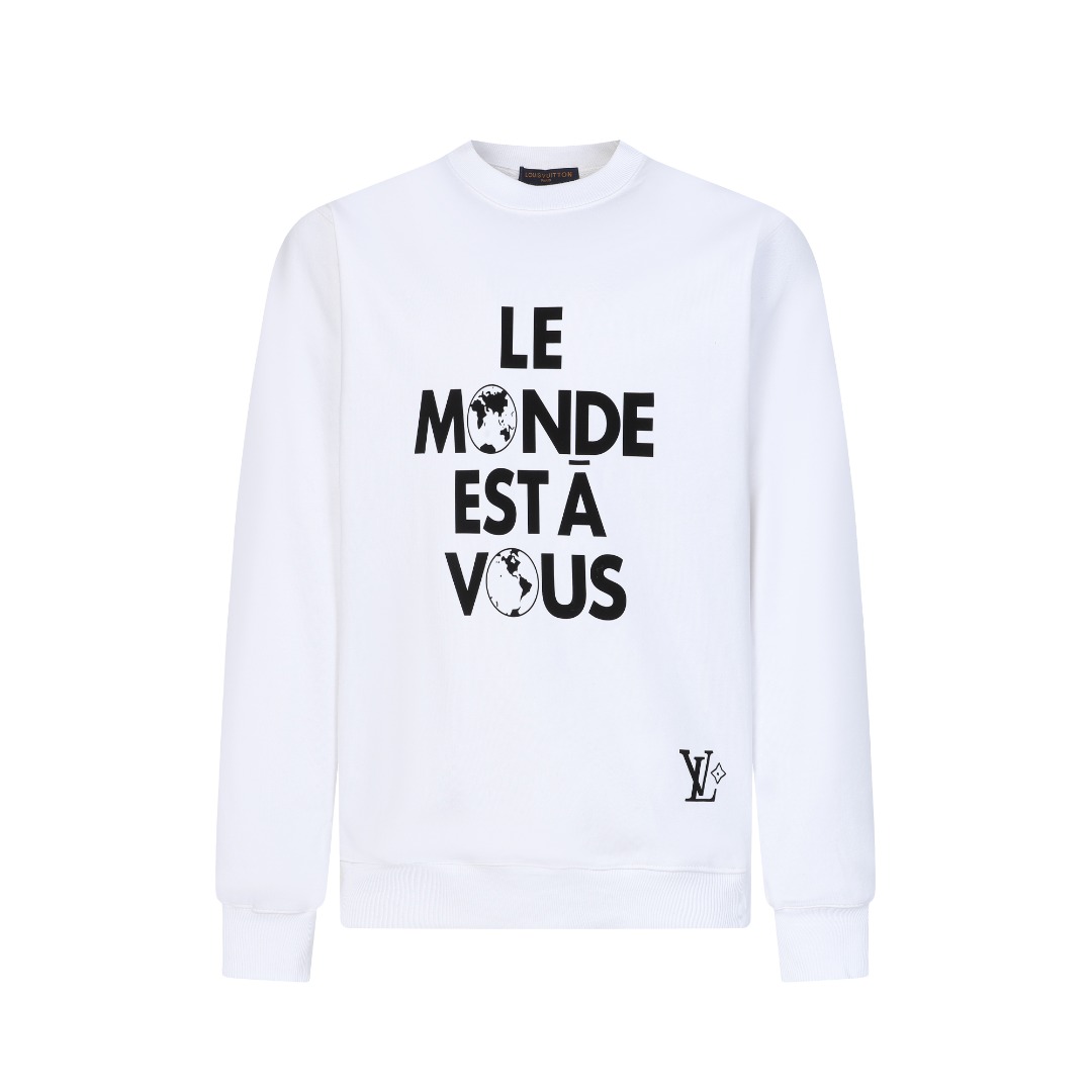 P120 1V2025 nueva sudadera flocada con cuello redondo 420 g de algodón de doble capa teñido a medida Versión rígida Sue…