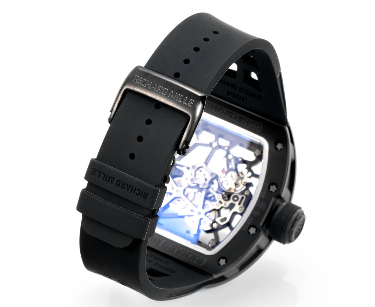 Richard Mille Style Black Watches Watches Watches detail image 9 from source 765608