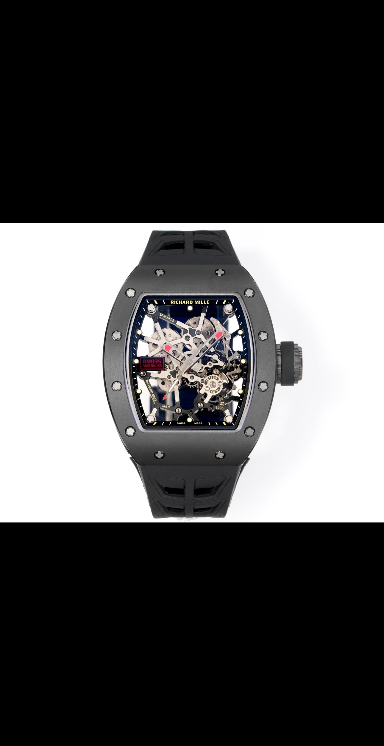 Richard Mille（理查德米勒） Style Black Watches Lookbook Reference image 1