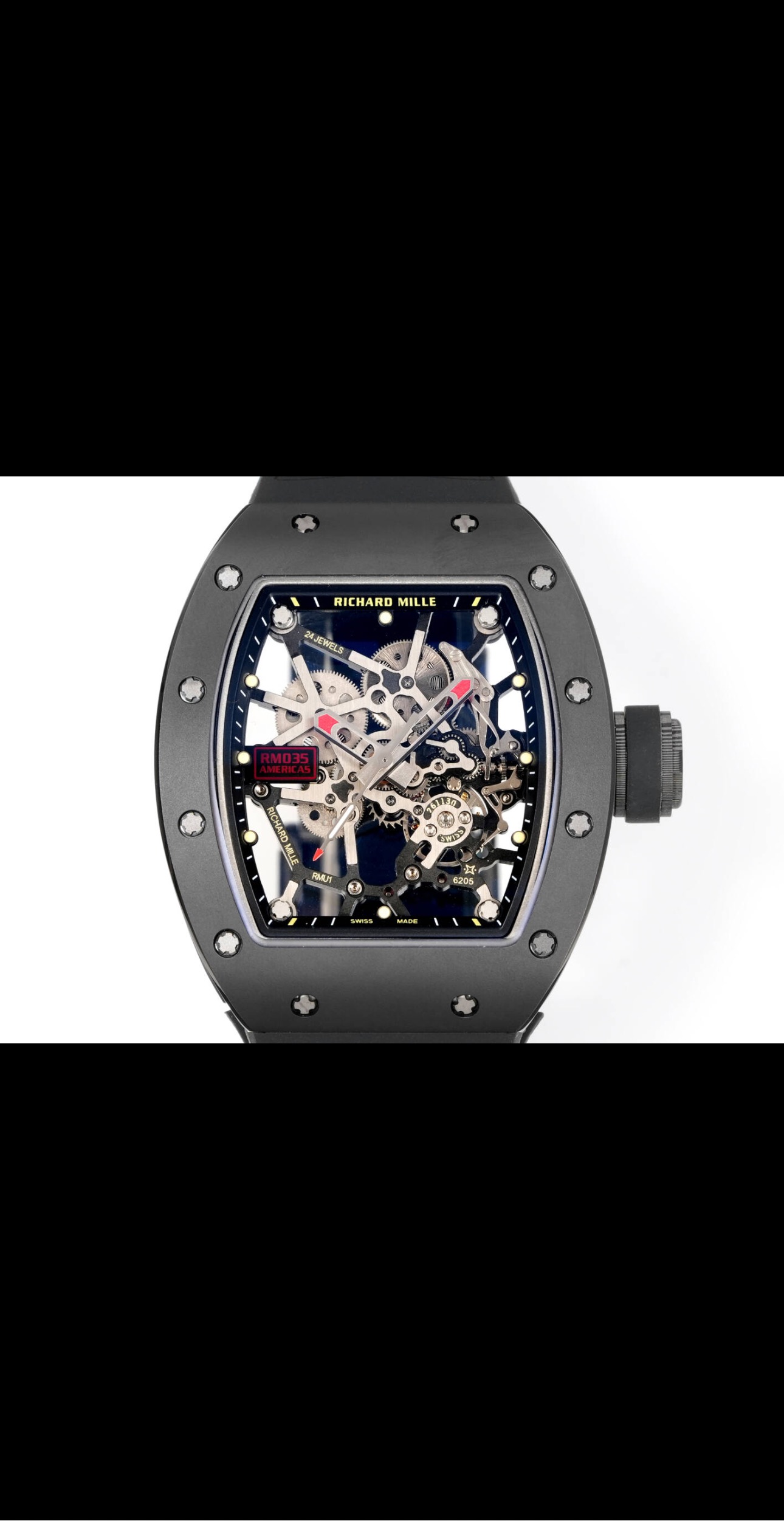 Richard Mille（理查德米勒） Style Black Watches Lookbook Reference image 2