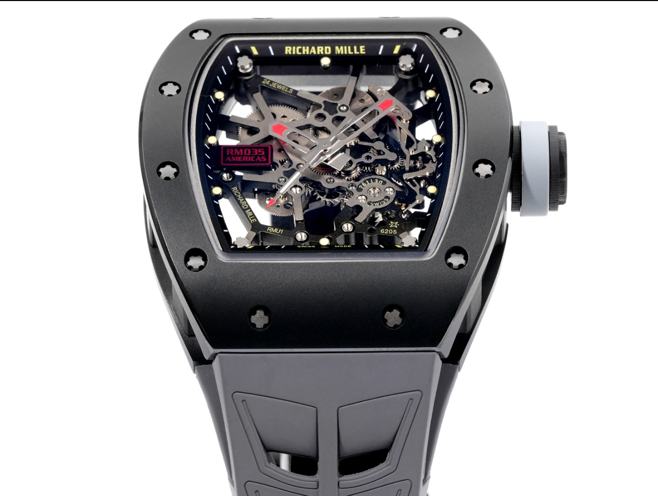 Richard Mille Style Black Watches Watches Watches detail image 4 from source 765609