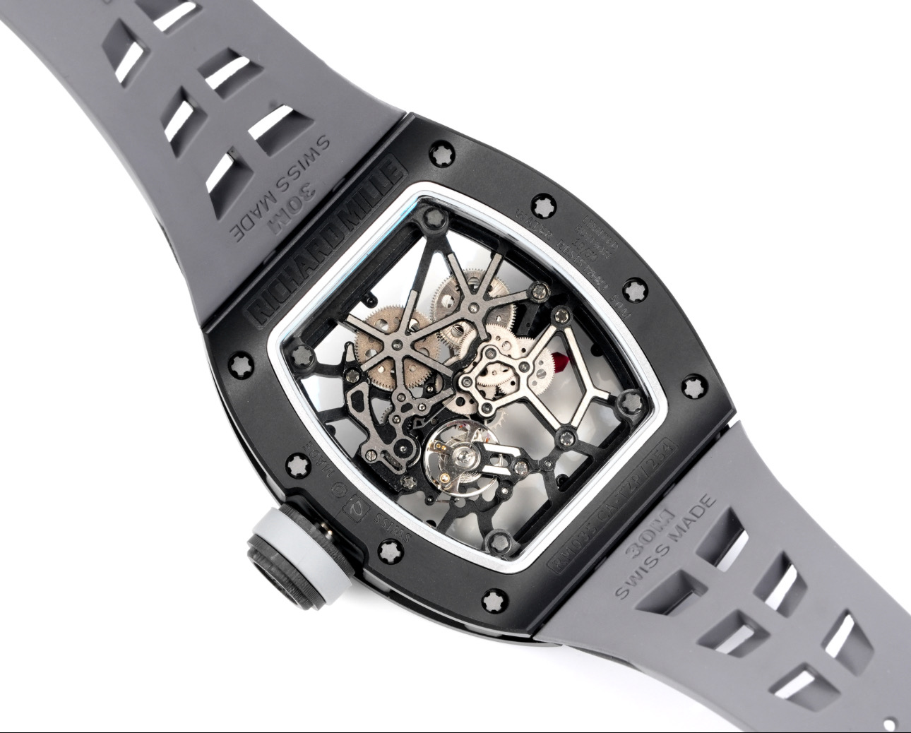Richard Mille Style Black Watches Watches Watches detail image 8 from source 765609