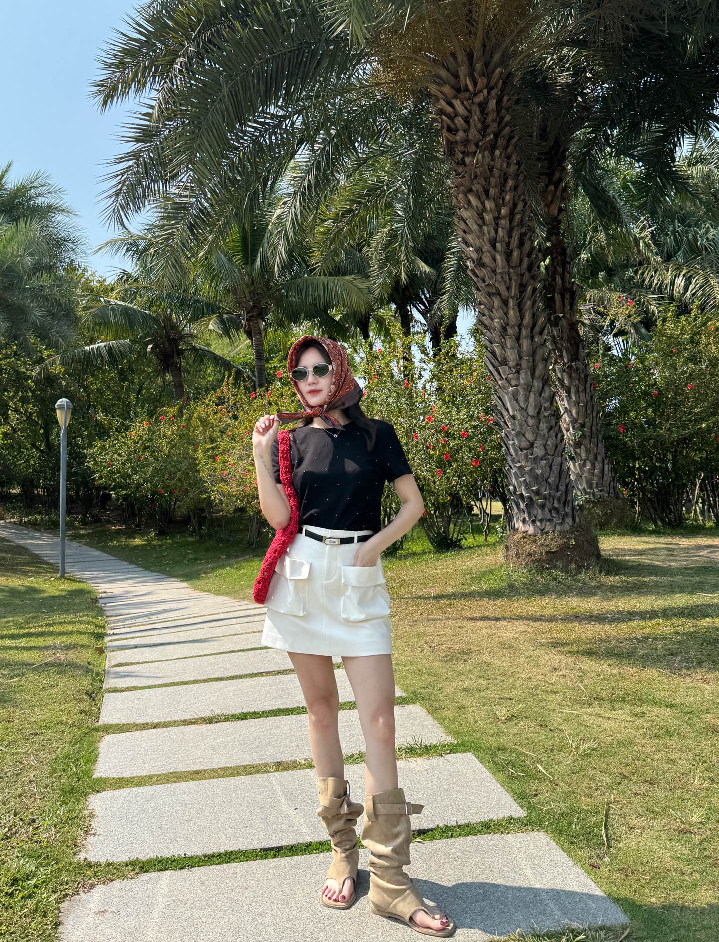 YSL 25 Summer Season Female Suit: High-End Quality, Big Pocket Skirts, Safety Pants - 图片 8