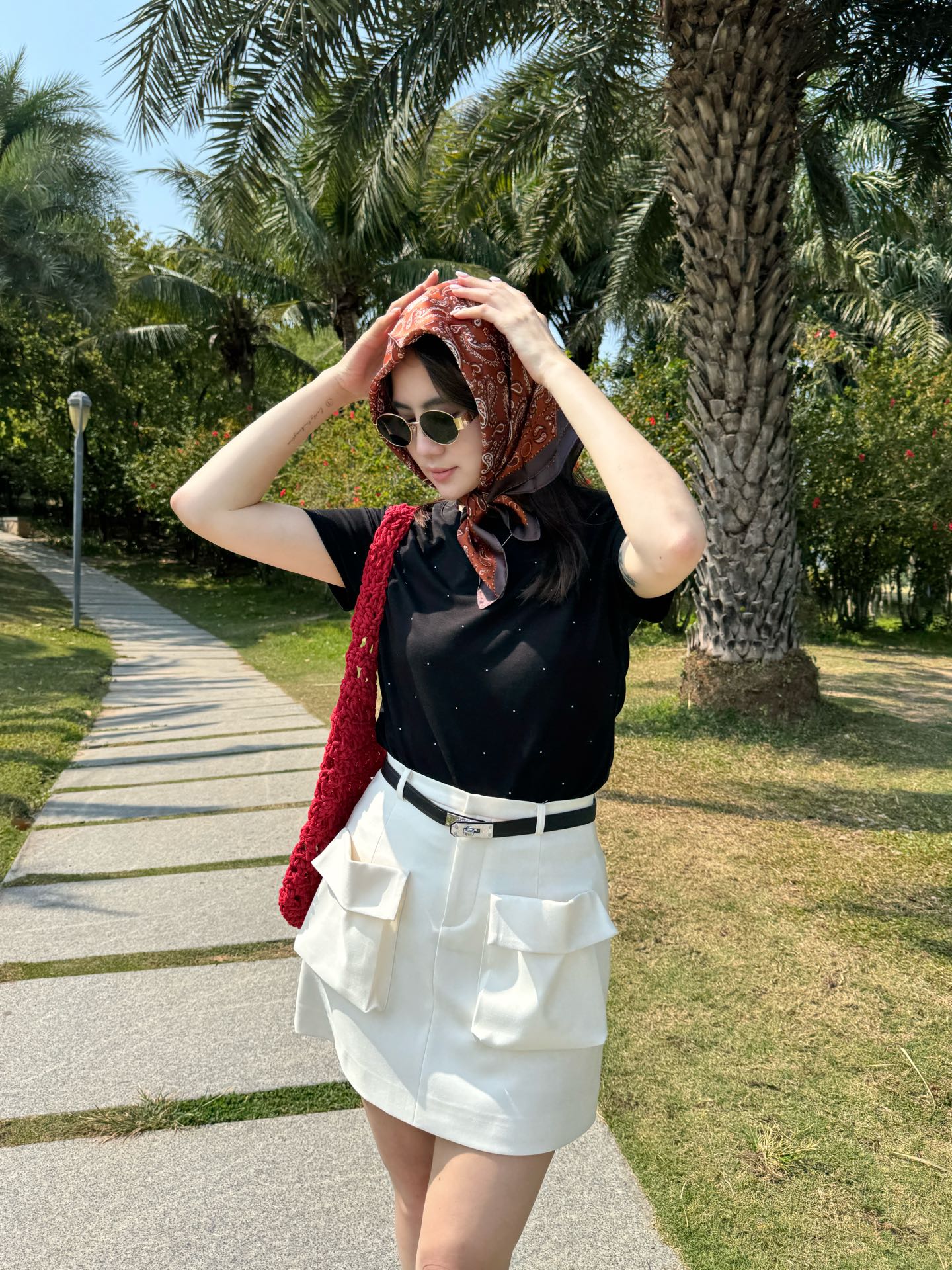 YSL 25 Summer Season Female Suit: High-End Quality, Big Pocket Skirts, Safety Pants - 图片 1