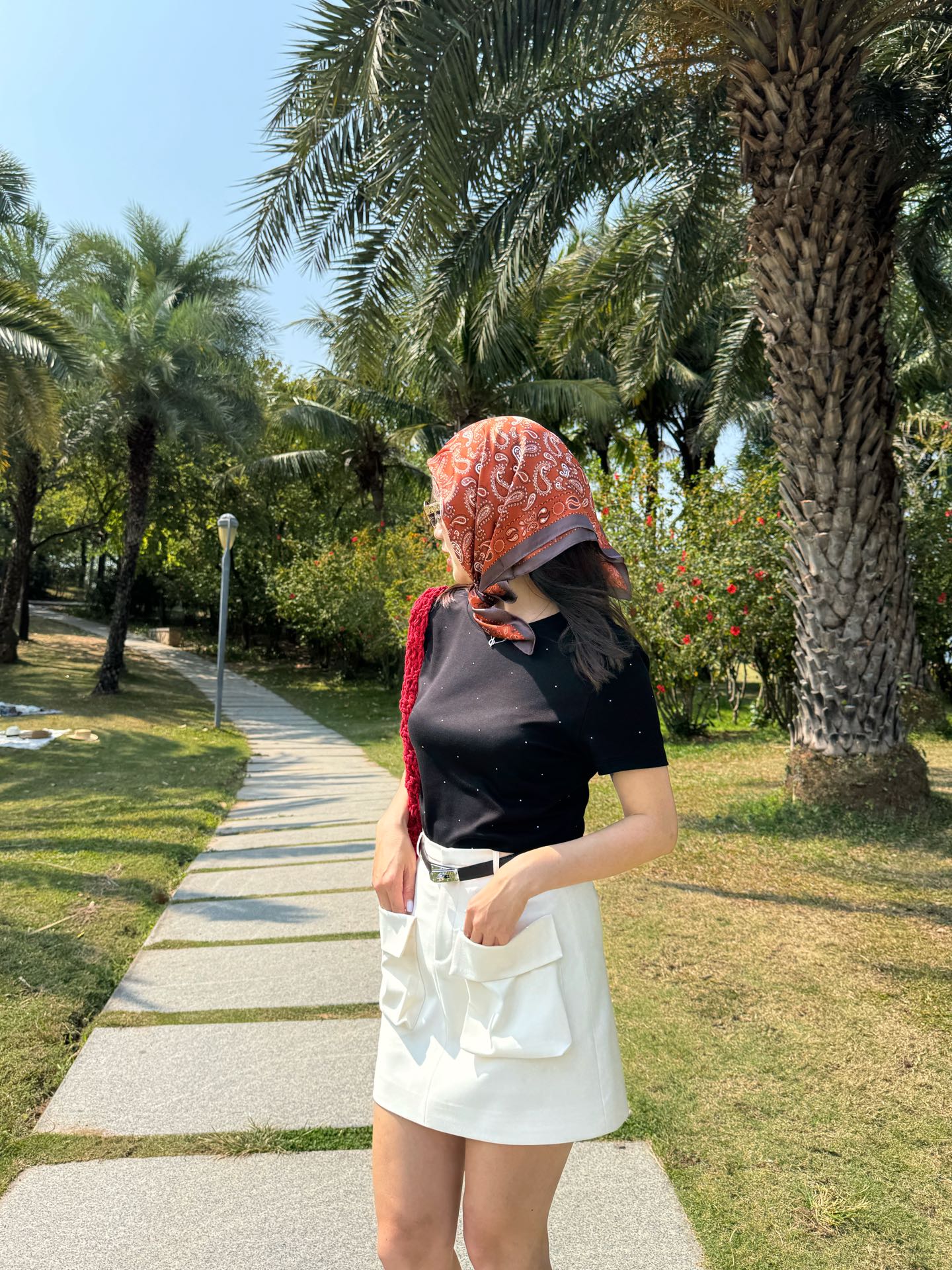 YSL 25 Summer Season Female Suit: High-End Quality, Big Pocket Skirts, Safety Pants - 图片 2