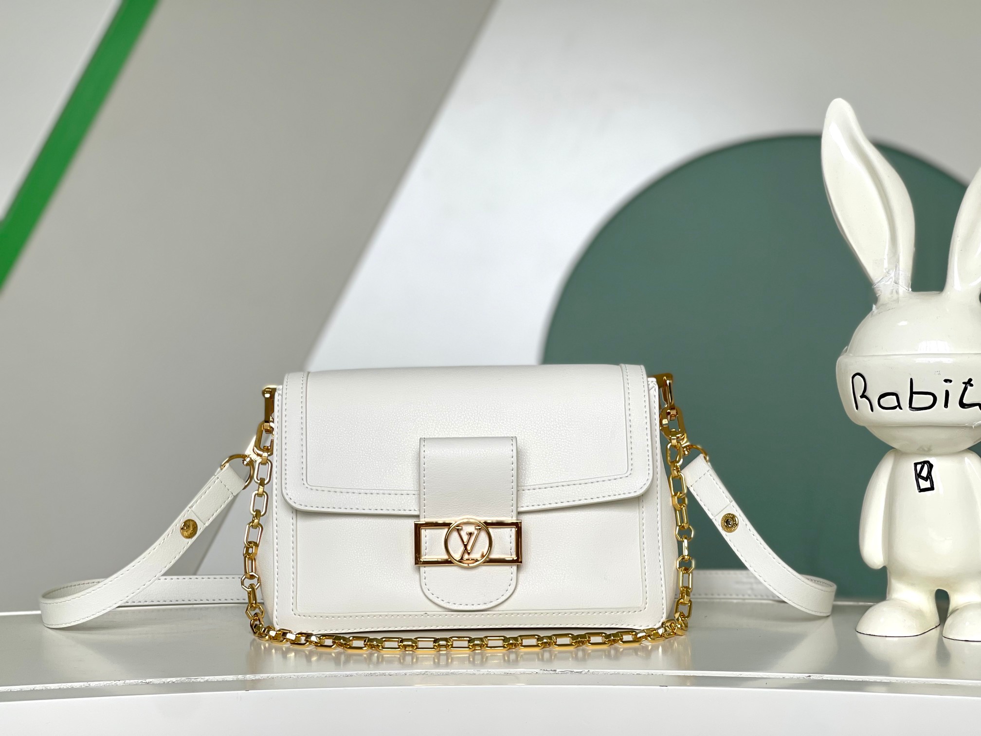 Louis Vuitton LV Dauphine Bags Handbags Black Brown White Cowhide Spring/Summer Collection Fashion M25209