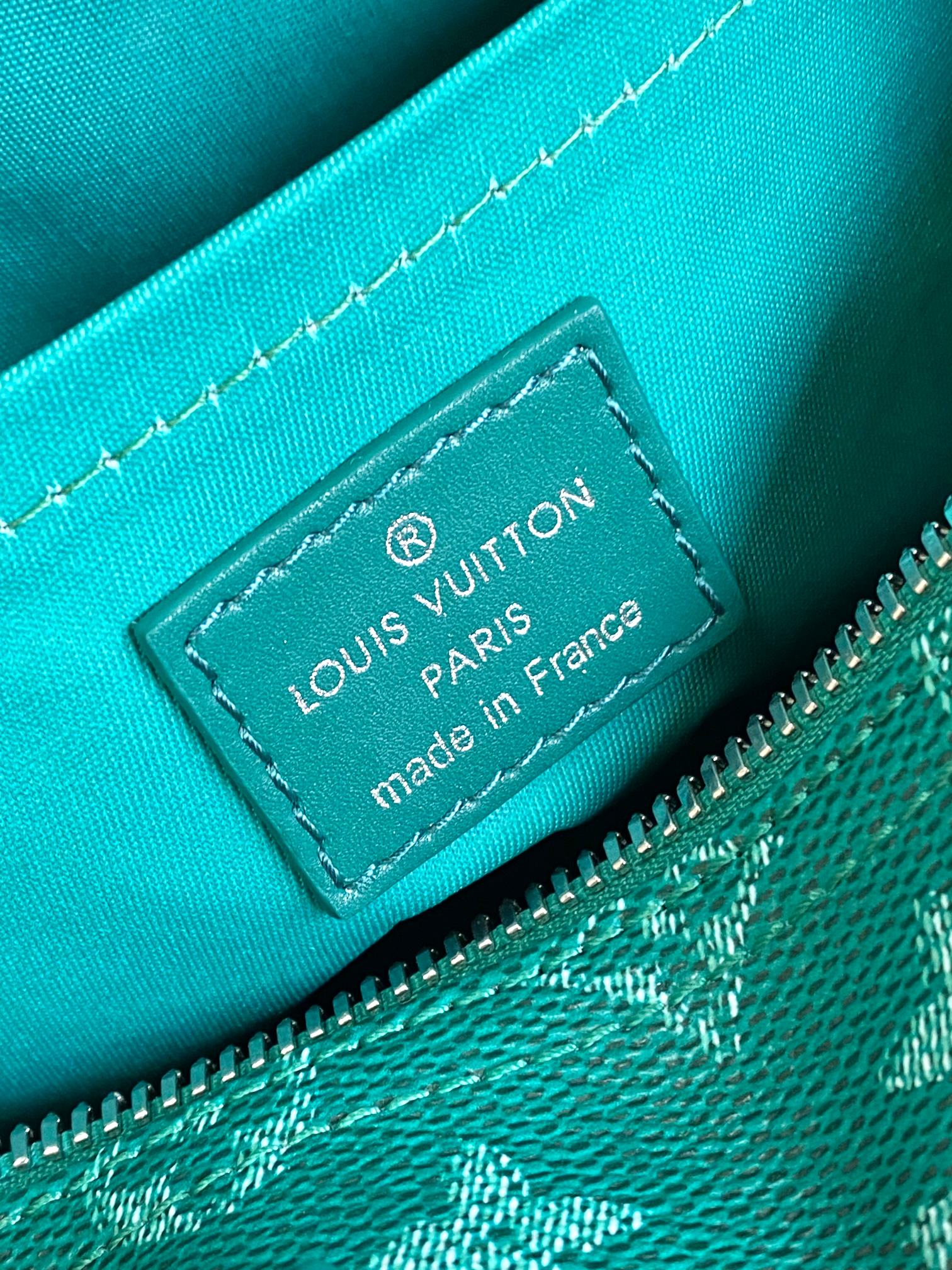 【海原外‬单 独实家‬拍】【Keepall Bandouliere25 手袋】 M12684 绿花(变码