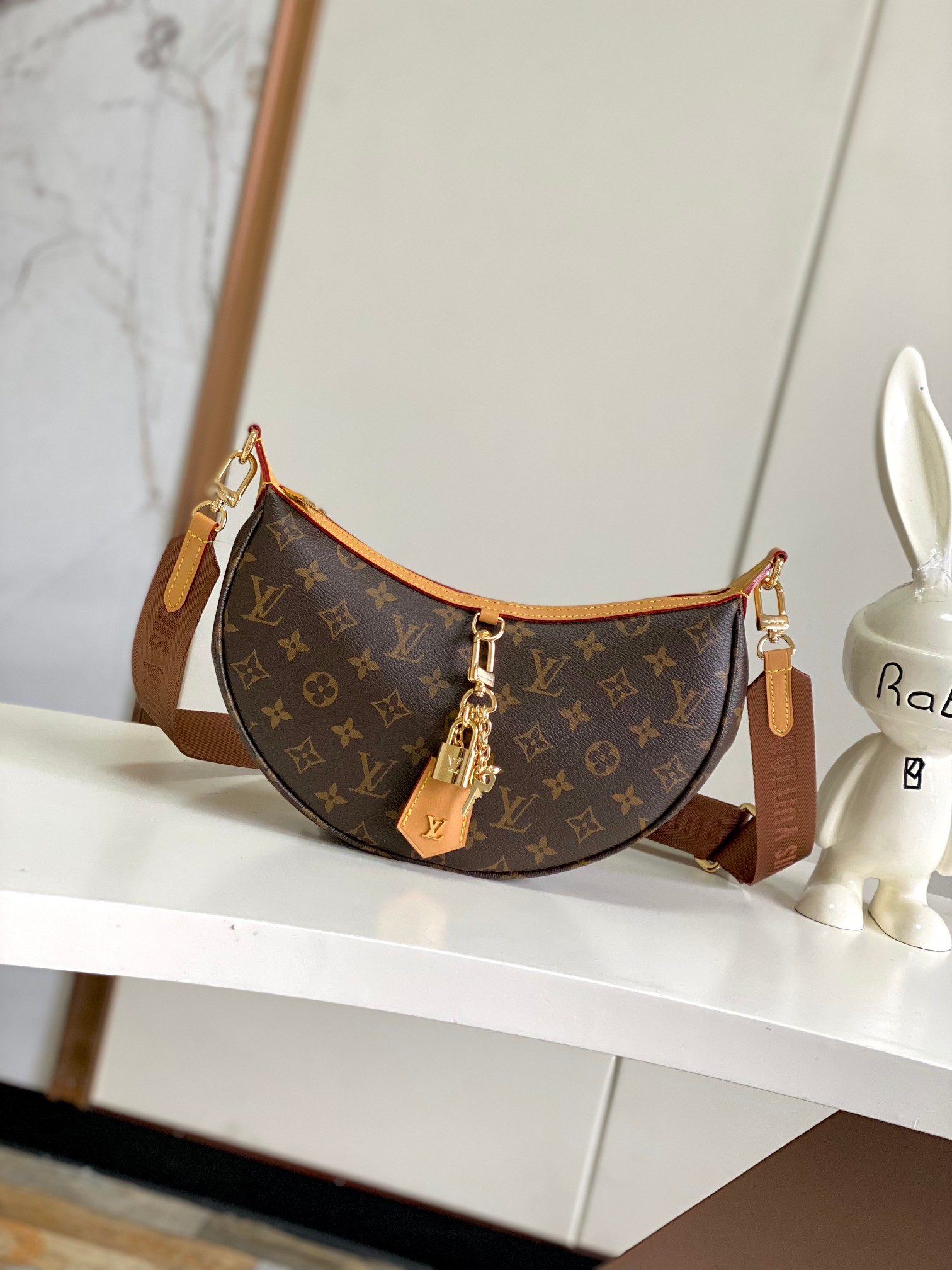 Louis Vuitton Bags Handbags Monogram Reverse Canvas Loop Hobo M12939