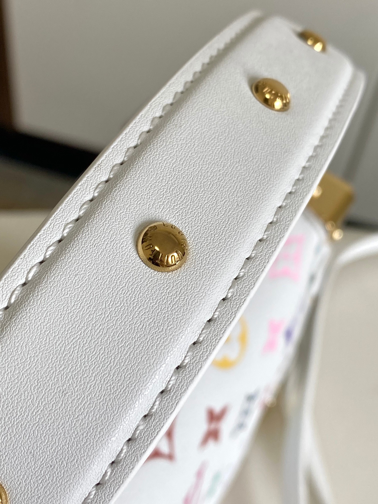 【海原外‬单 独实家‬拍】半钢163芯片 M14046 本款Side Trunk中号手袋以谐趣Monog