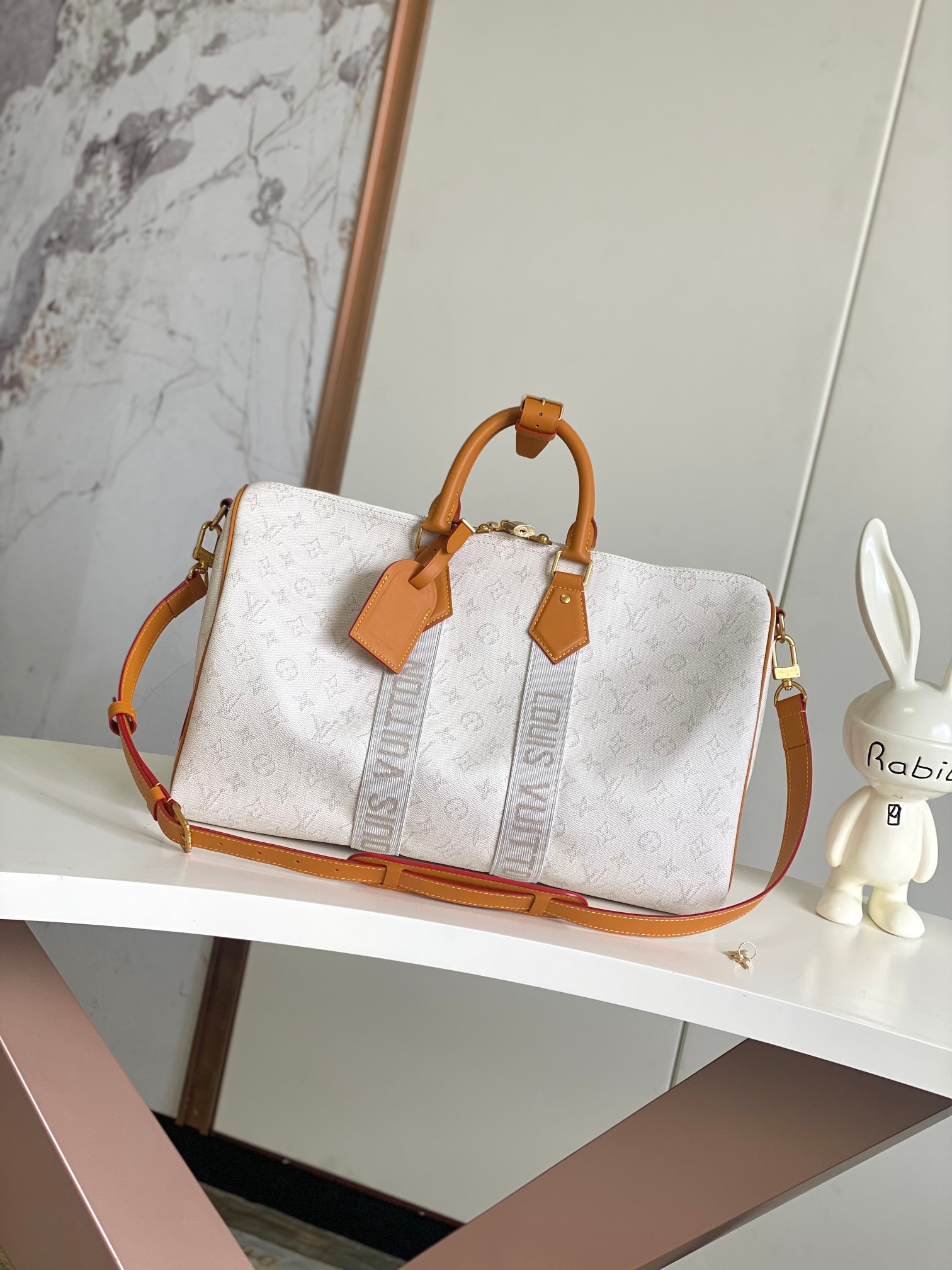 Louis Vuitton Keepall Bandouliere 45 Monogram Heritage Travel Bag