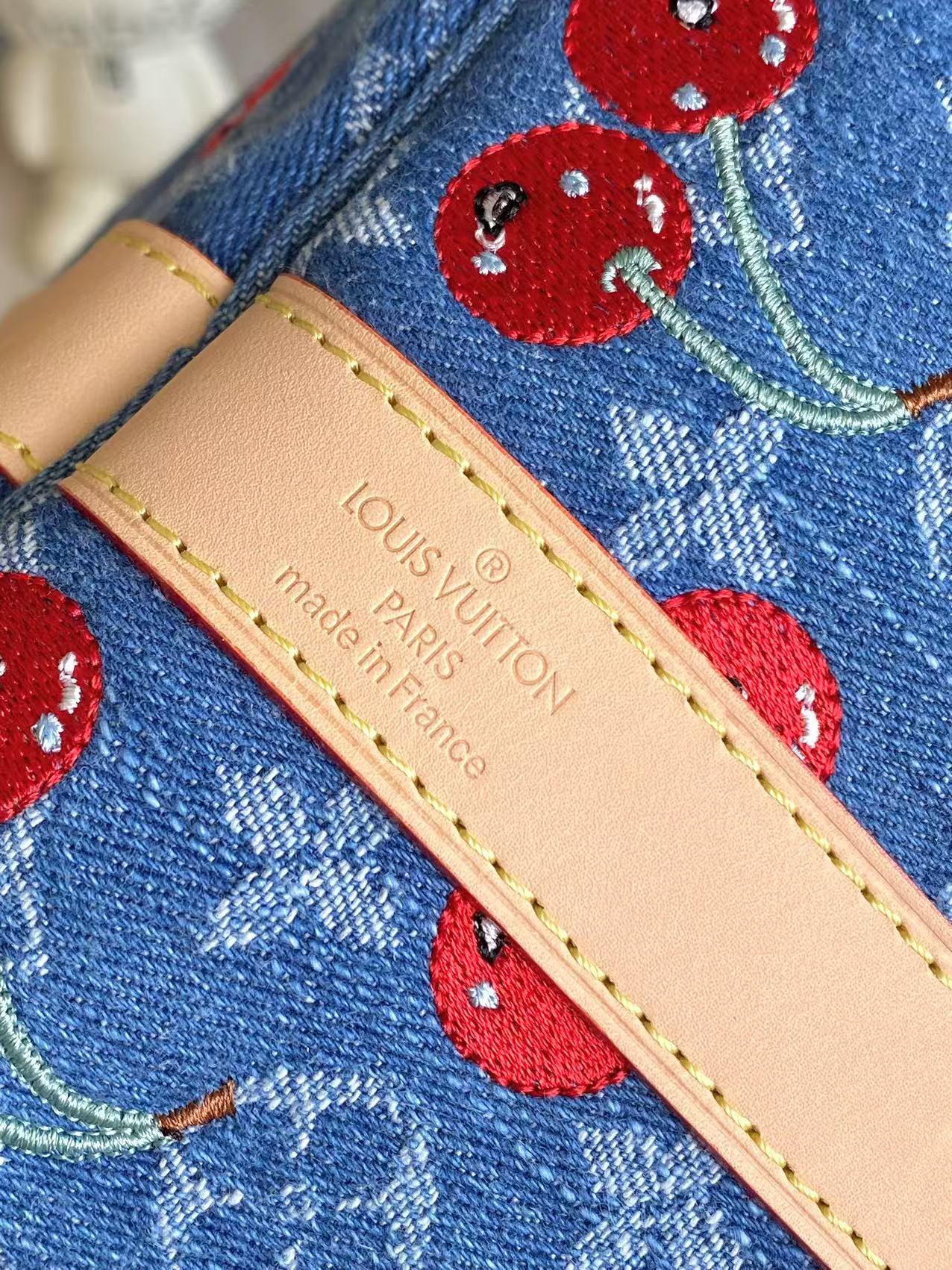 【海原外单 独实家拍】半钢163芯片 驴家出品顶级原单💠M13875樱桃本款 Keepall Ban