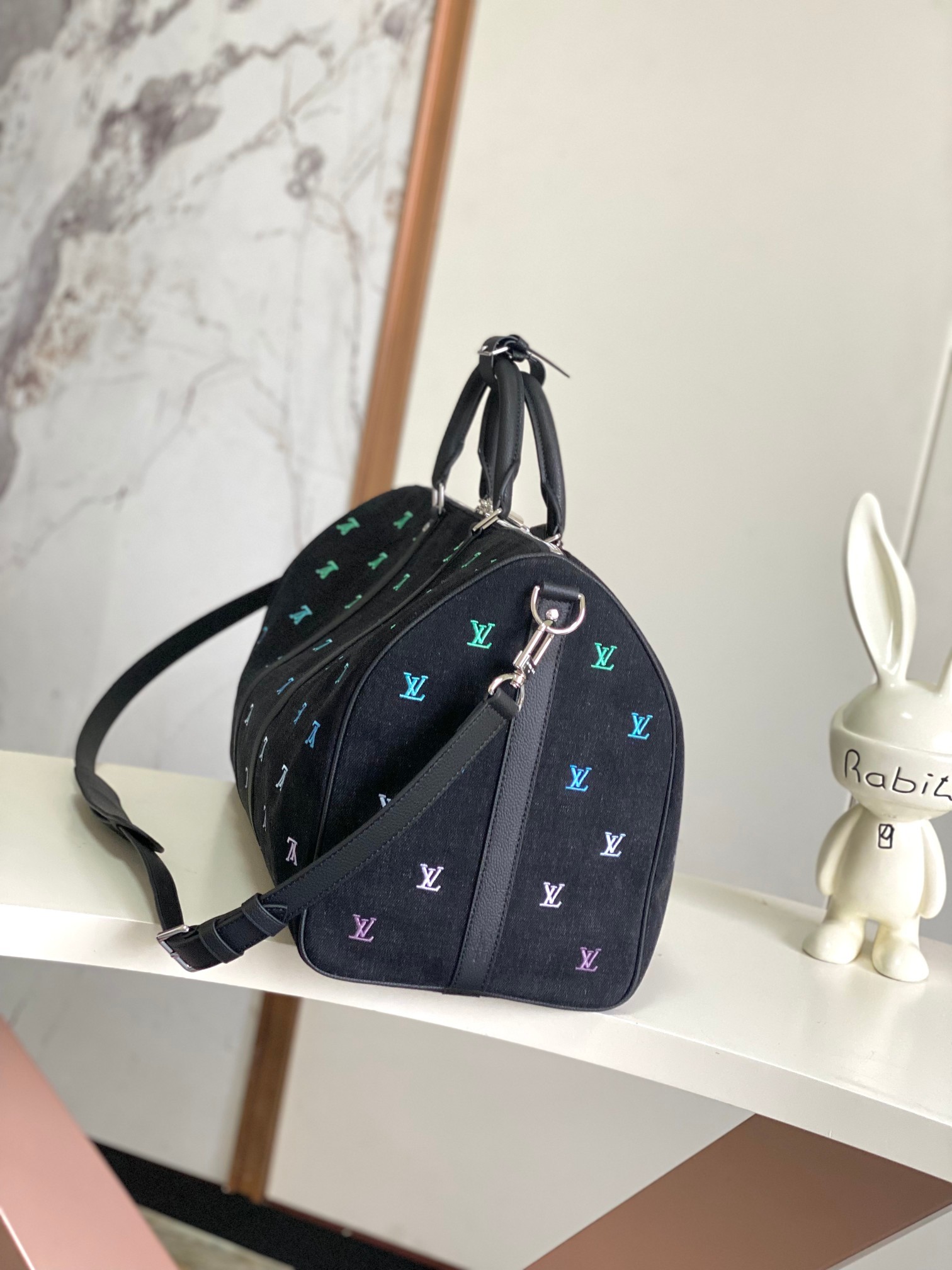 【海原外单 独实家拍】半钢163芯片 【KEEPALL BANDOULIÈRE 50 旅行袋】M13