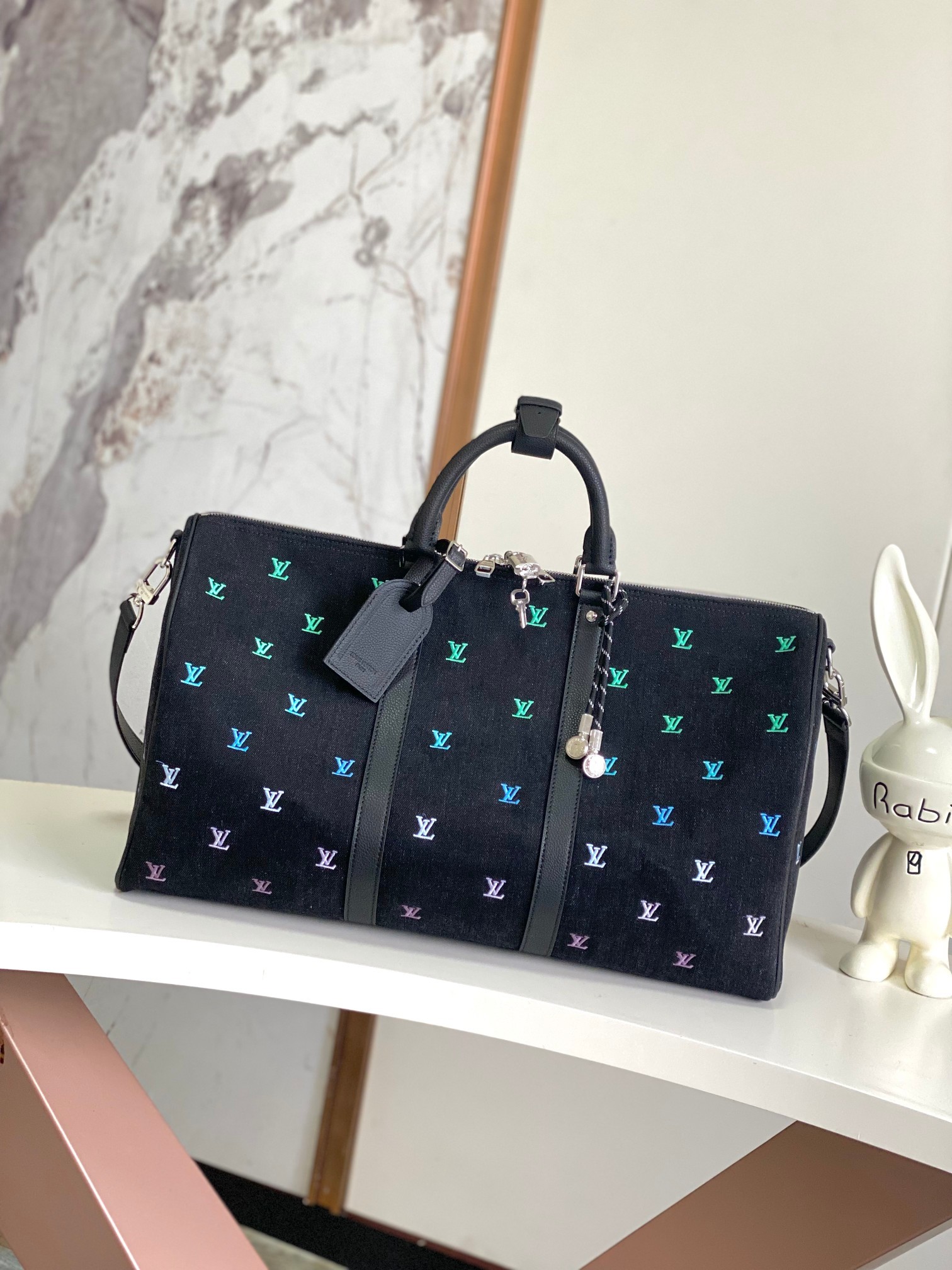 【海原外单 独实家拍】半钢163芯片 【KEEPALL BANDOULIÈRE 50 旅行袋】M13