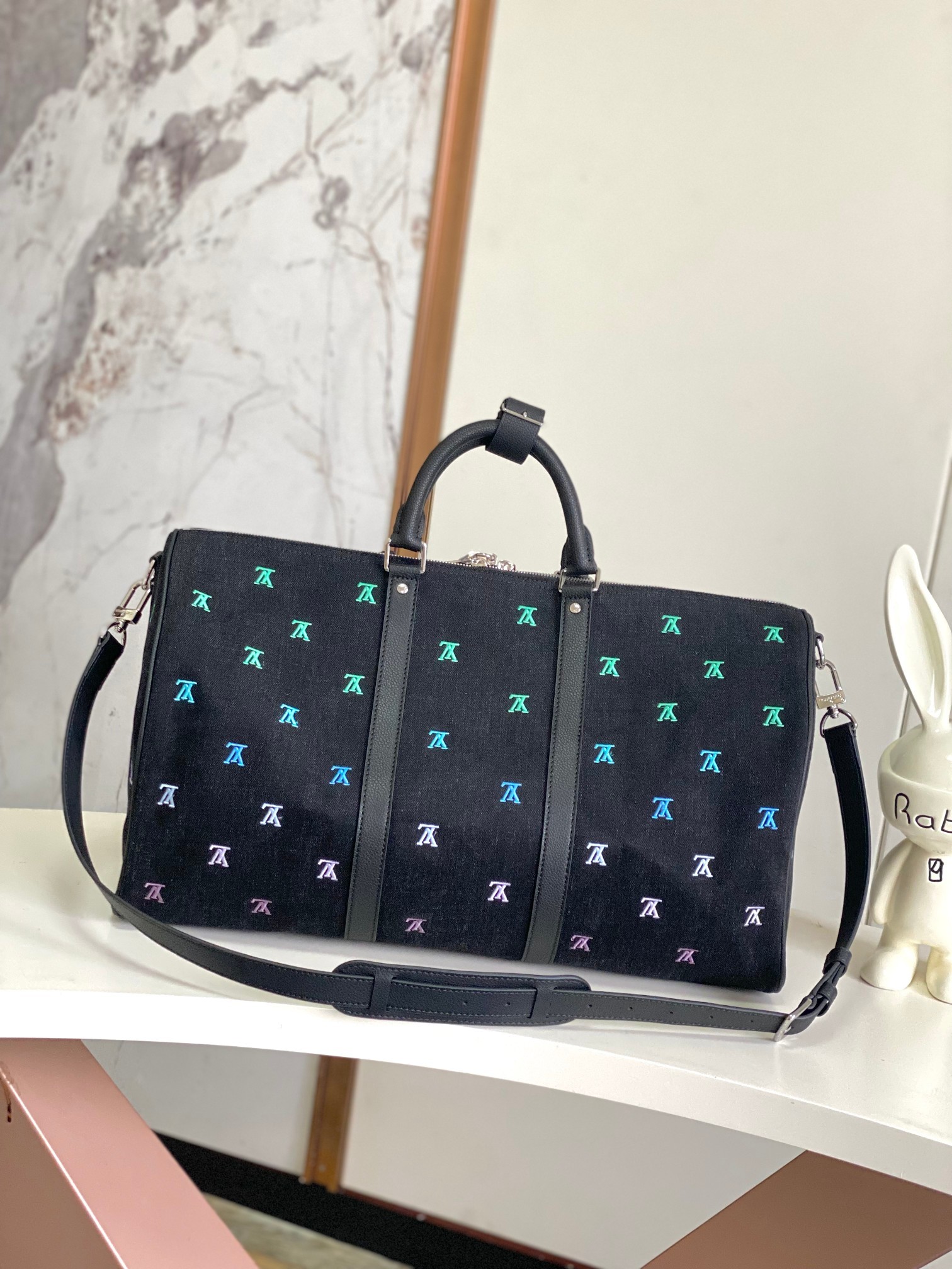 【海原外单 独实家拍】半钢163芯片 【KEEPALL BANDOULIÈRE 50 旅行袋】M13