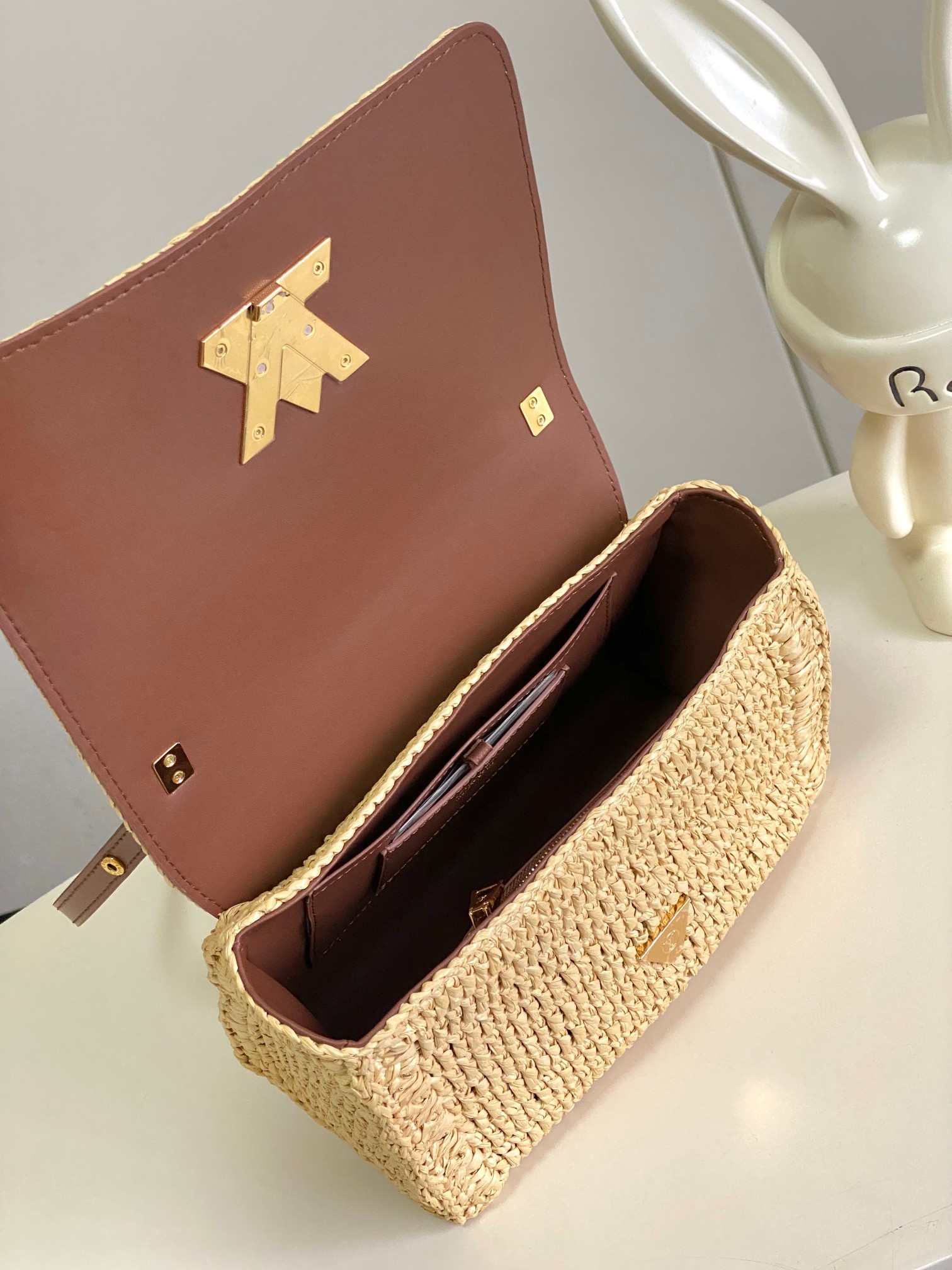 【海原外单 独实家拍】半钢163芯片 M14309 拉菲草本款 Twist Slim 手袋凝聚法国蔚