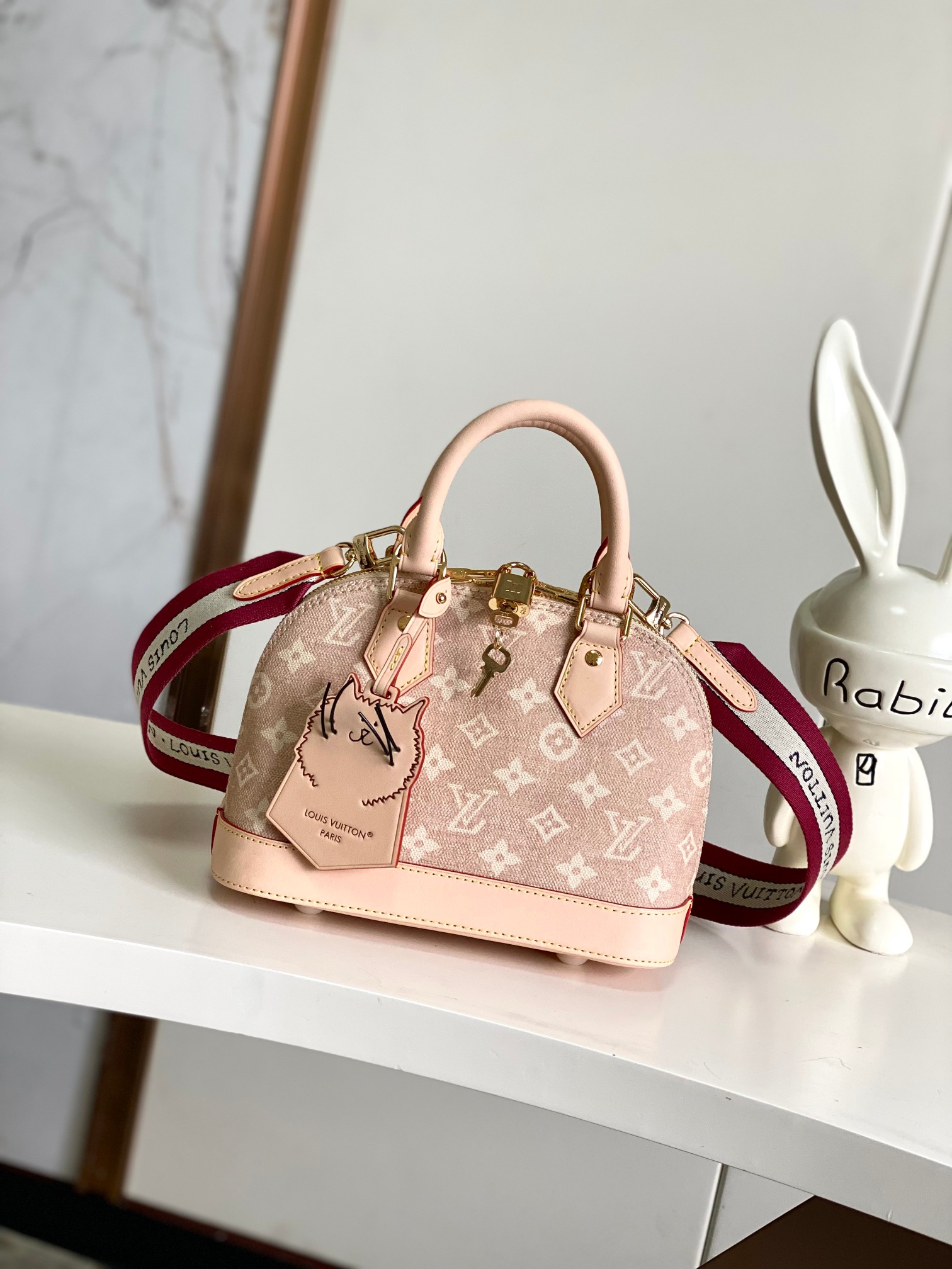 Louis Vuitton Alma BB Handbag - Grace Coddington Edition