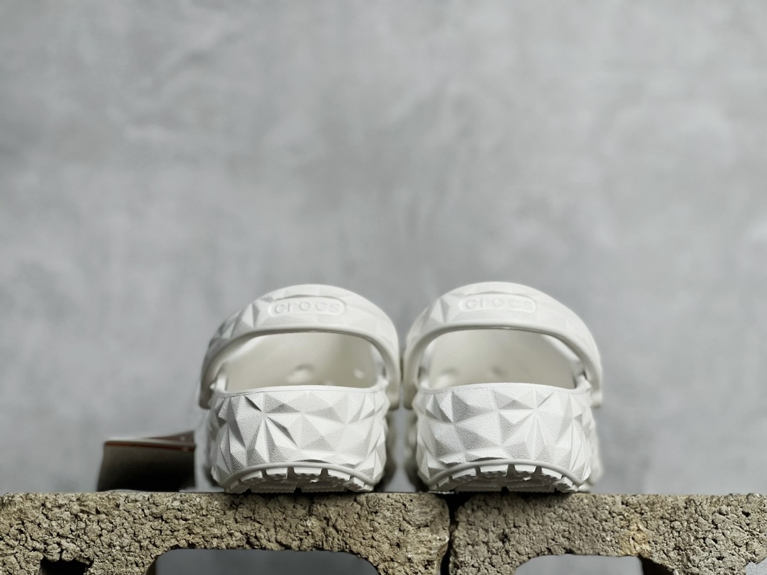 100 Crocs卡骆驰 经典榴莲洞洞鞋凉鞋 透明防水袋包装
