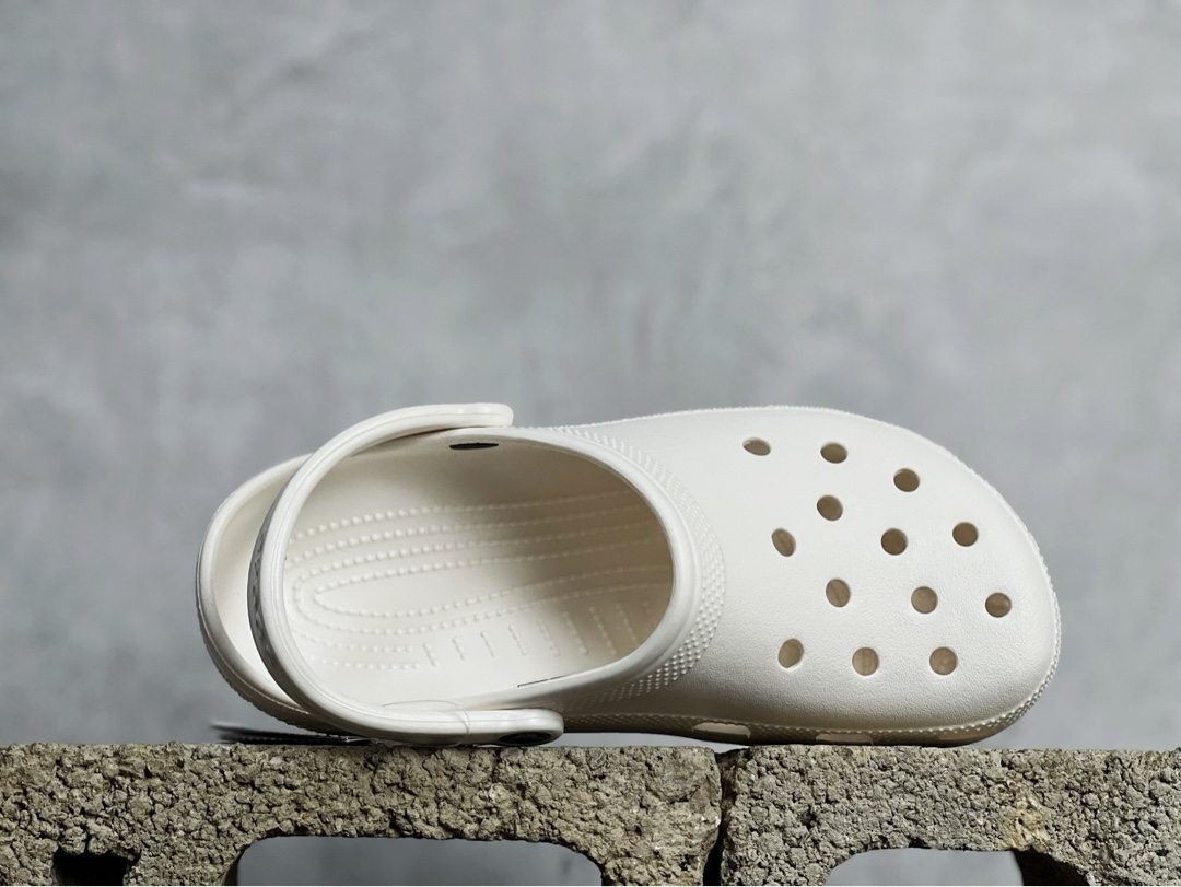 100 Crocs 卡骆驰 明星上脚同款 经夏季经典两用沙滩洞洞鞋 凉鞋拖鞋 透明防水袋包装