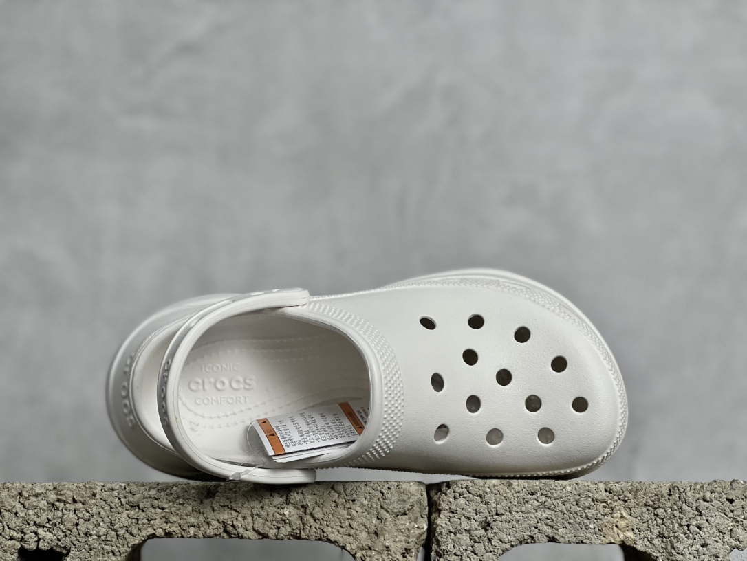 120  Crocs卡骆驰Classic clog小鲸鱼复古克骆格舒适时尚 洞洞凉鞋   透明防水袋包装