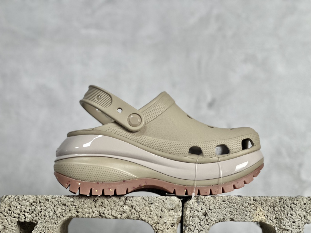 170 F12 莞产纯原 Crocs卡骆驰 EVA经典克骆格洞洞鞋 光轮 透明防水袋包装