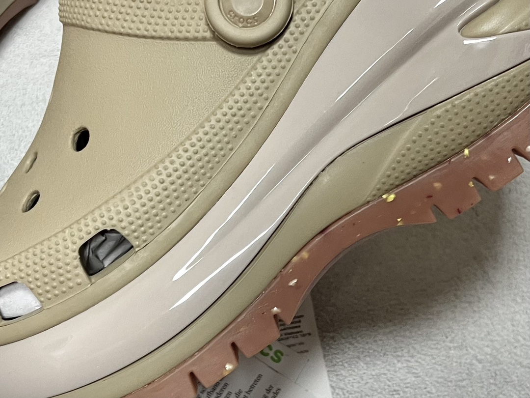 170 F12 莞产纯原 Crocs卡骆驰 EVA经典克骆格洞洞鞋 光轮 透明防水袋包装