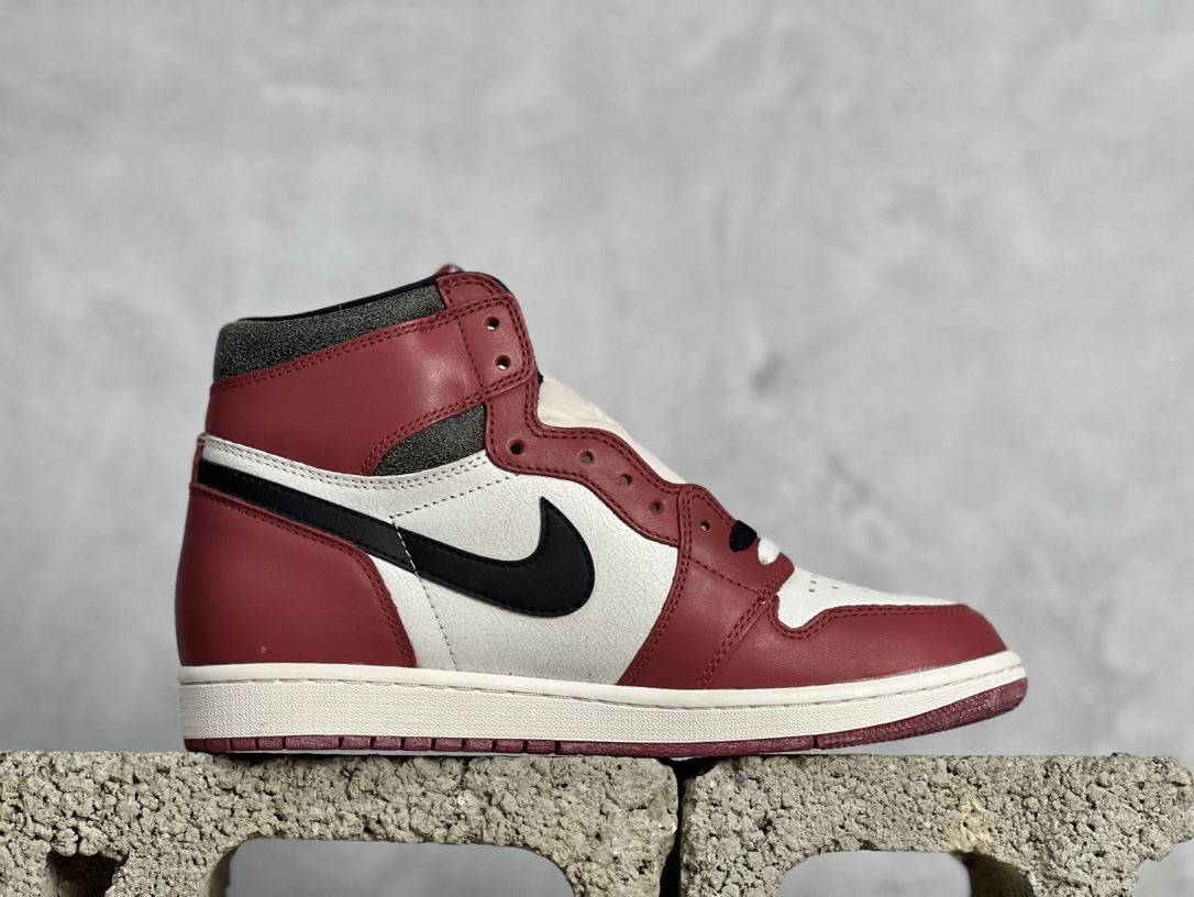 福利AirJordan1HighOGAJ1乔1全新芝加哥配色DZ5485-612#行业天花板产物全部原鞋