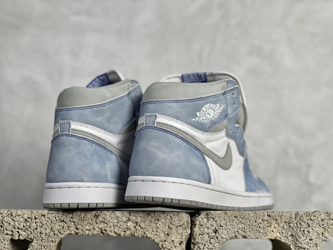 福利134AirJordan1RetroHighAJ1乔1大学蓝555088-134#国内顶级头层皮料订