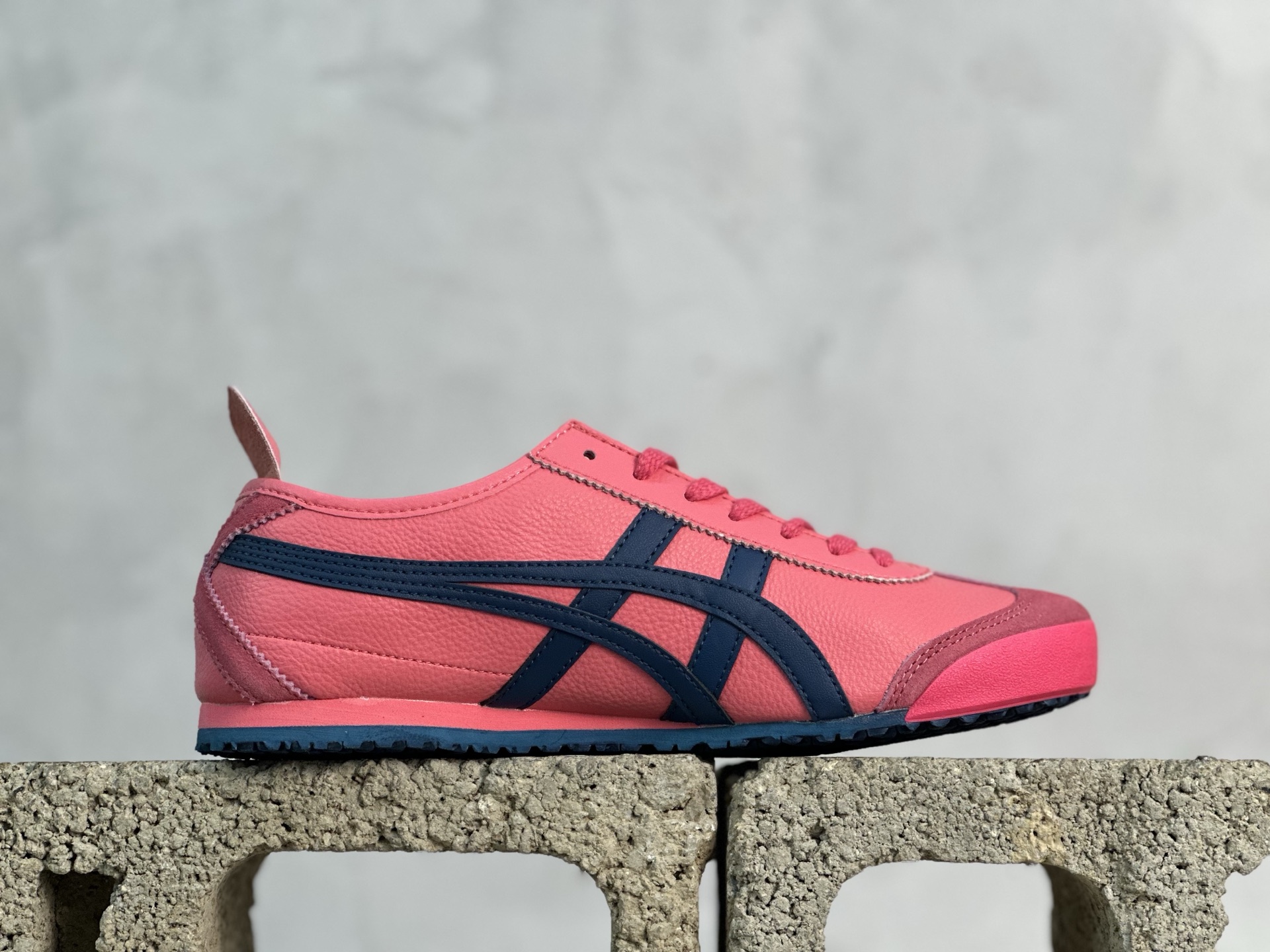 鬼塚虎/Onitsuka Tiger Mexico 66经典墨西哥系列低帮复古经典百搭休闲皮革慢跑鞋